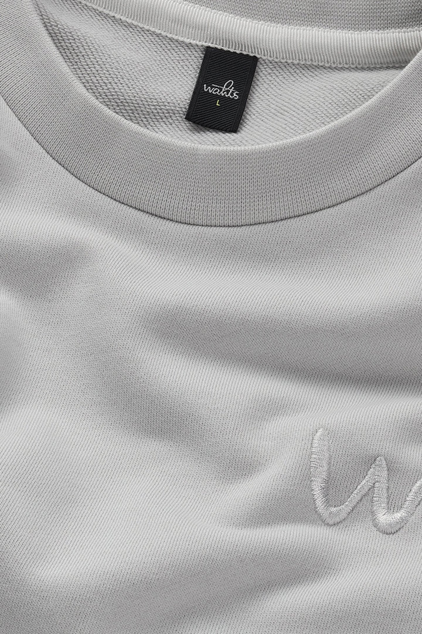 YORK | JERSEY SWEAT T-SHIRT LIGHT GREY 4