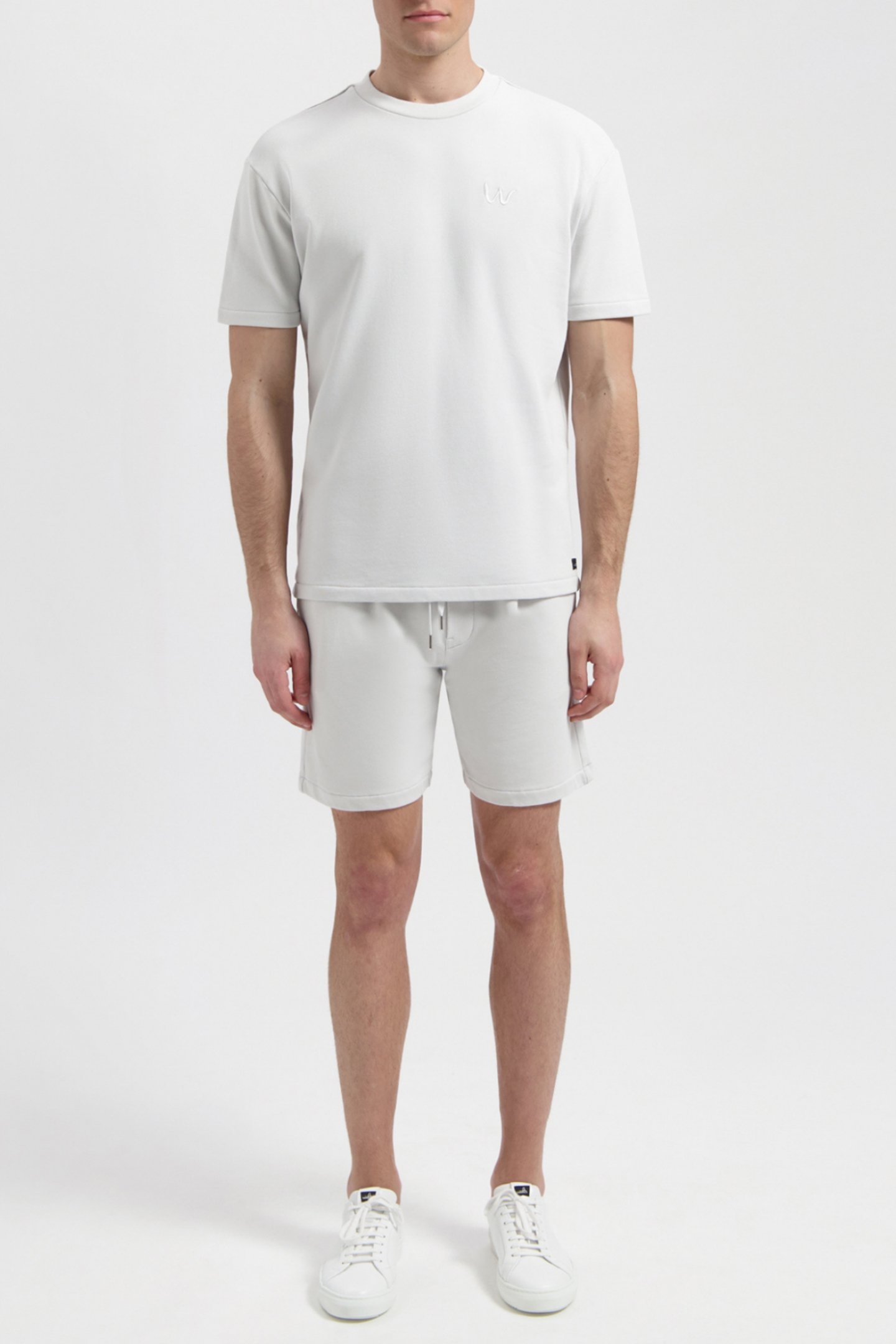 YORK | JERSEY SWEAT T-SHIRT LIGHT GREY 1