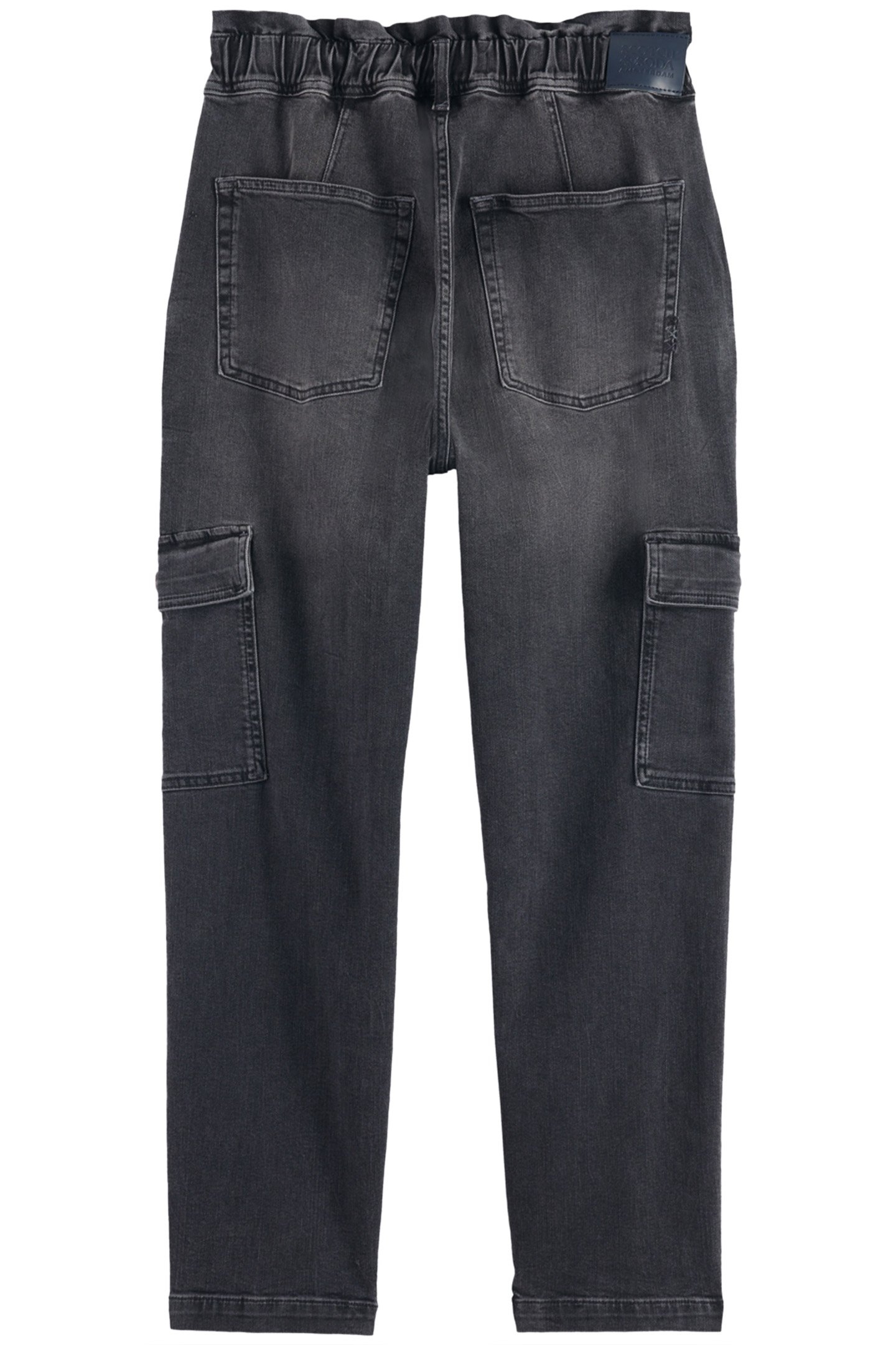 SEASONAL TAPERED DENIM CARGO JOGGER - BLACK NIGHT 2