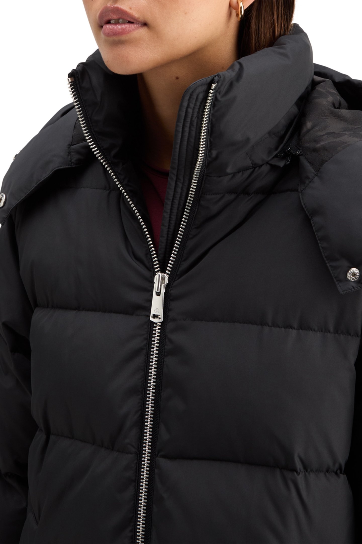 LONG LINE PUFFER EVENING BLACK 6