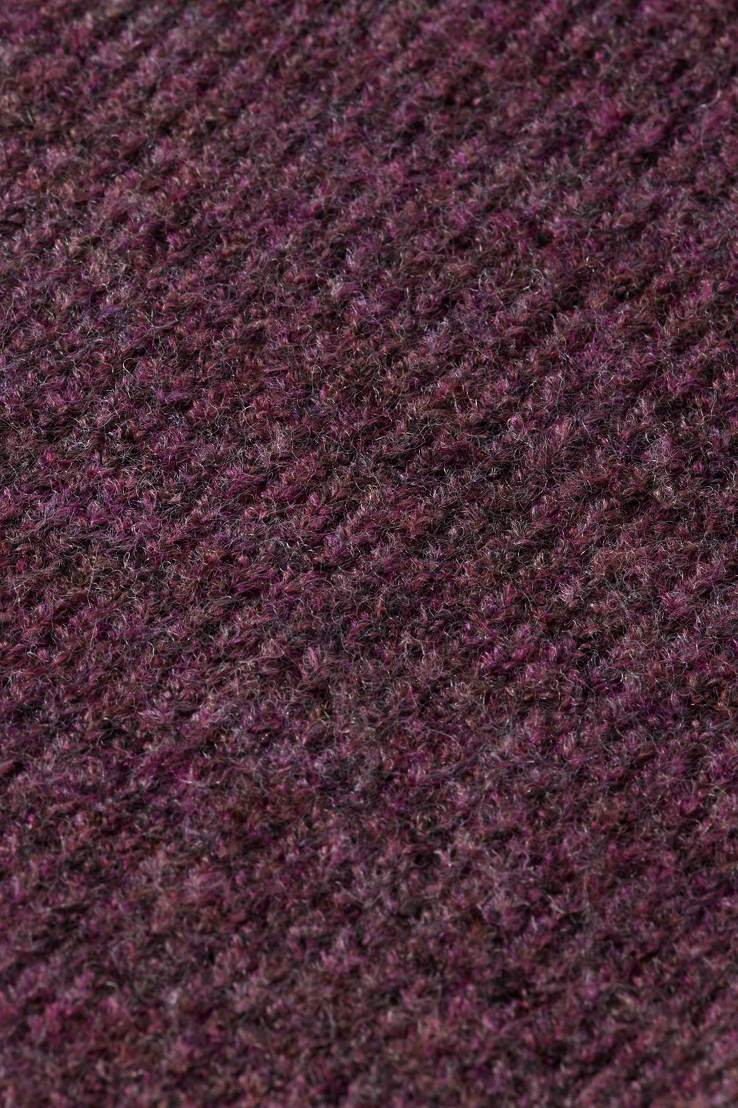 FUZZY RELAXED CARDIGAN BERRY MELANGE 8