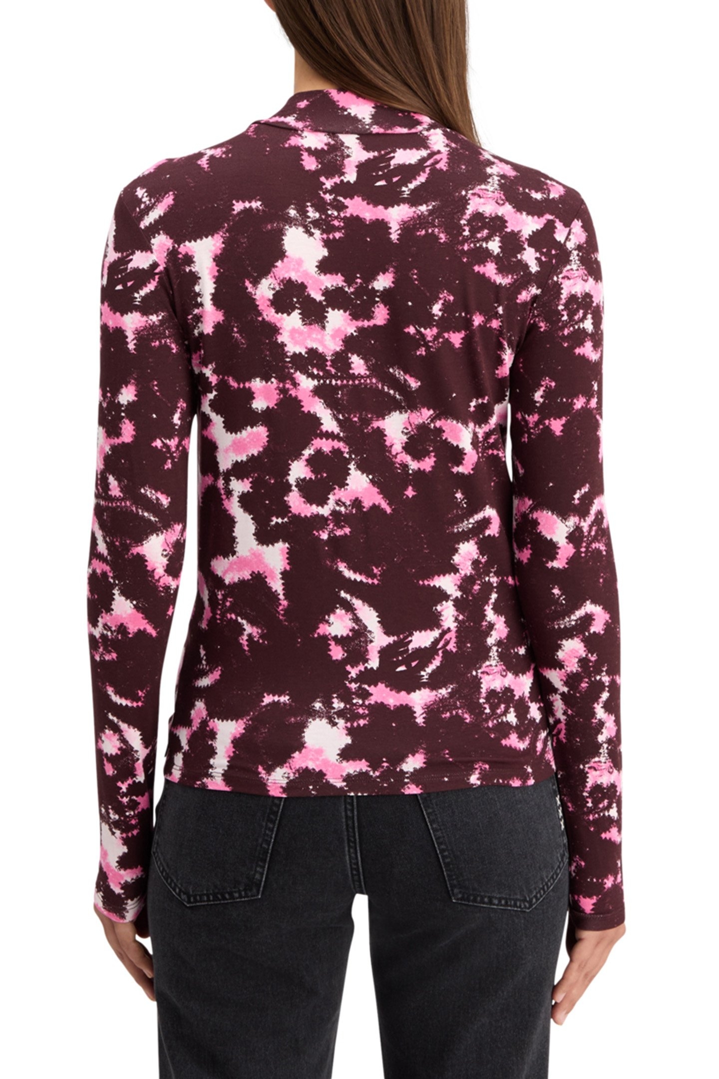 AOP PRINTED LONG SLEEVE T-SHIRT WINTER FLORAL 2