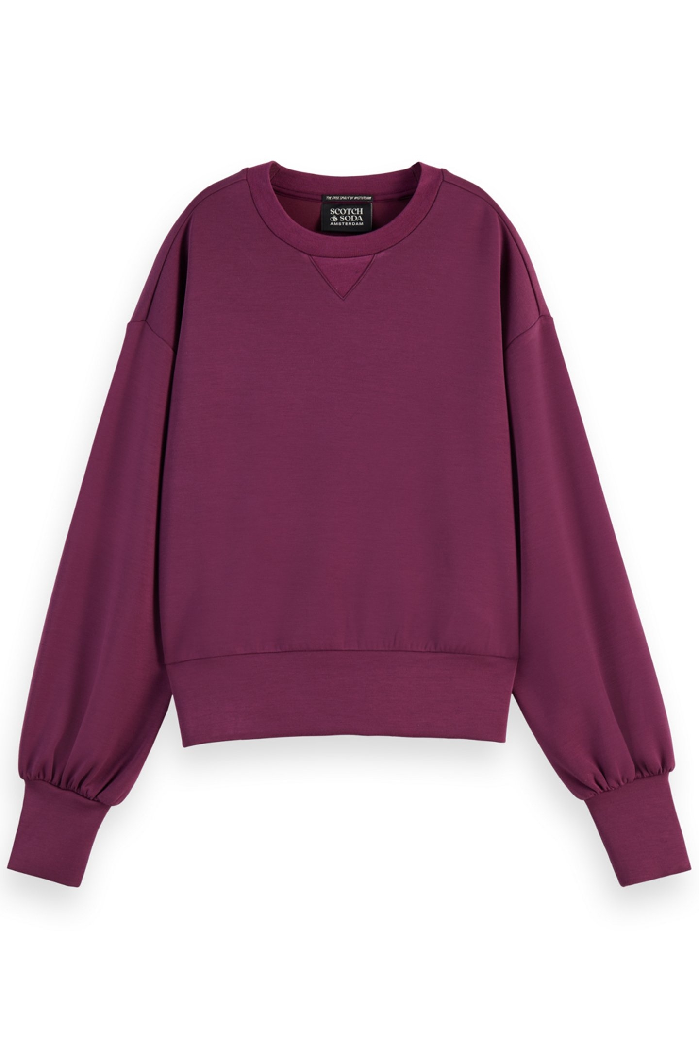 MODAL SWEATSHIRT BERRY 4