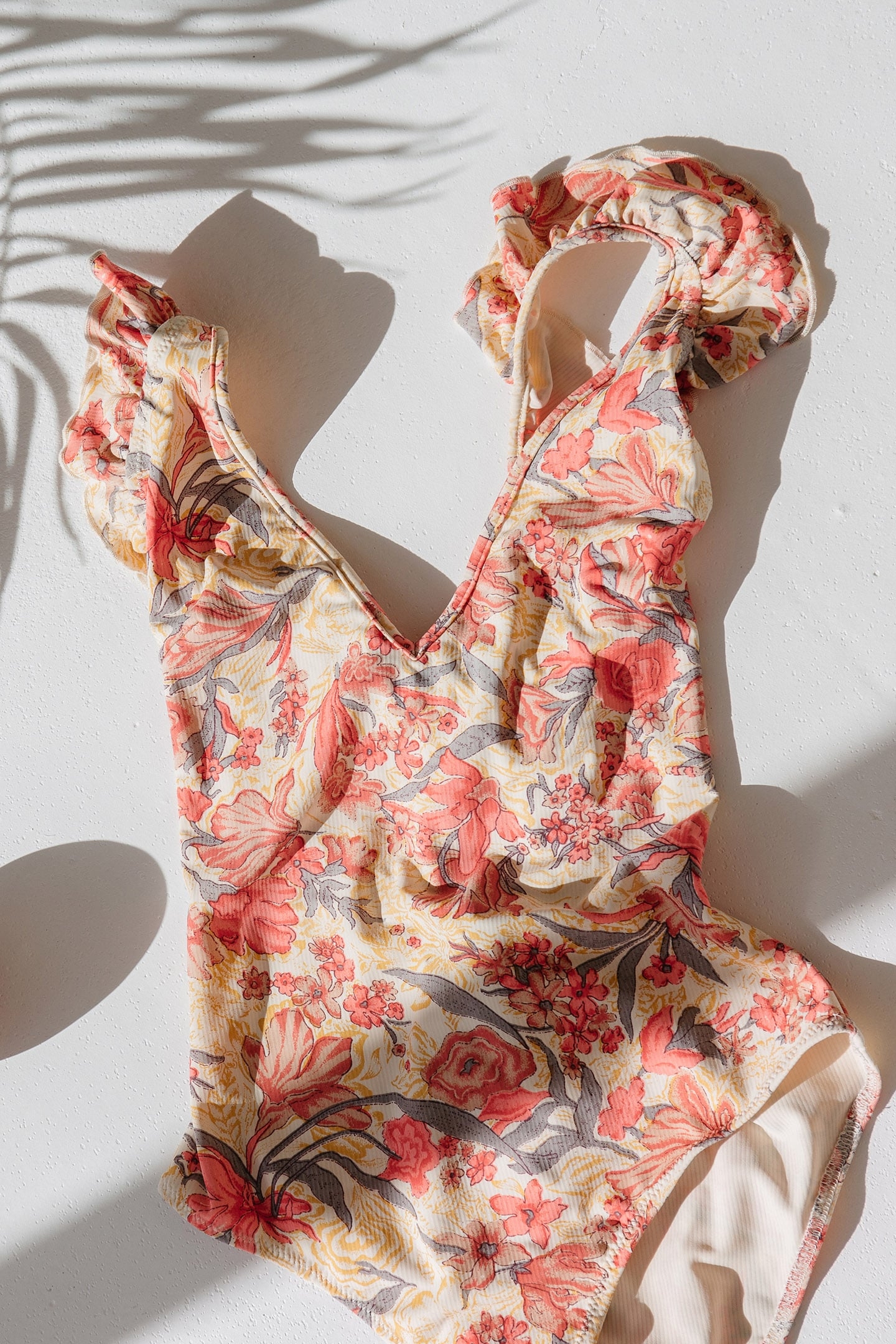 BATHING SUIT REVA PINK FLOWERS 5