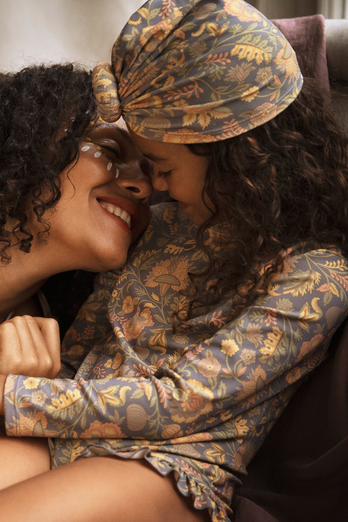 BIKINI TOP WALNUT CALIFORNIA FLOWERS 8