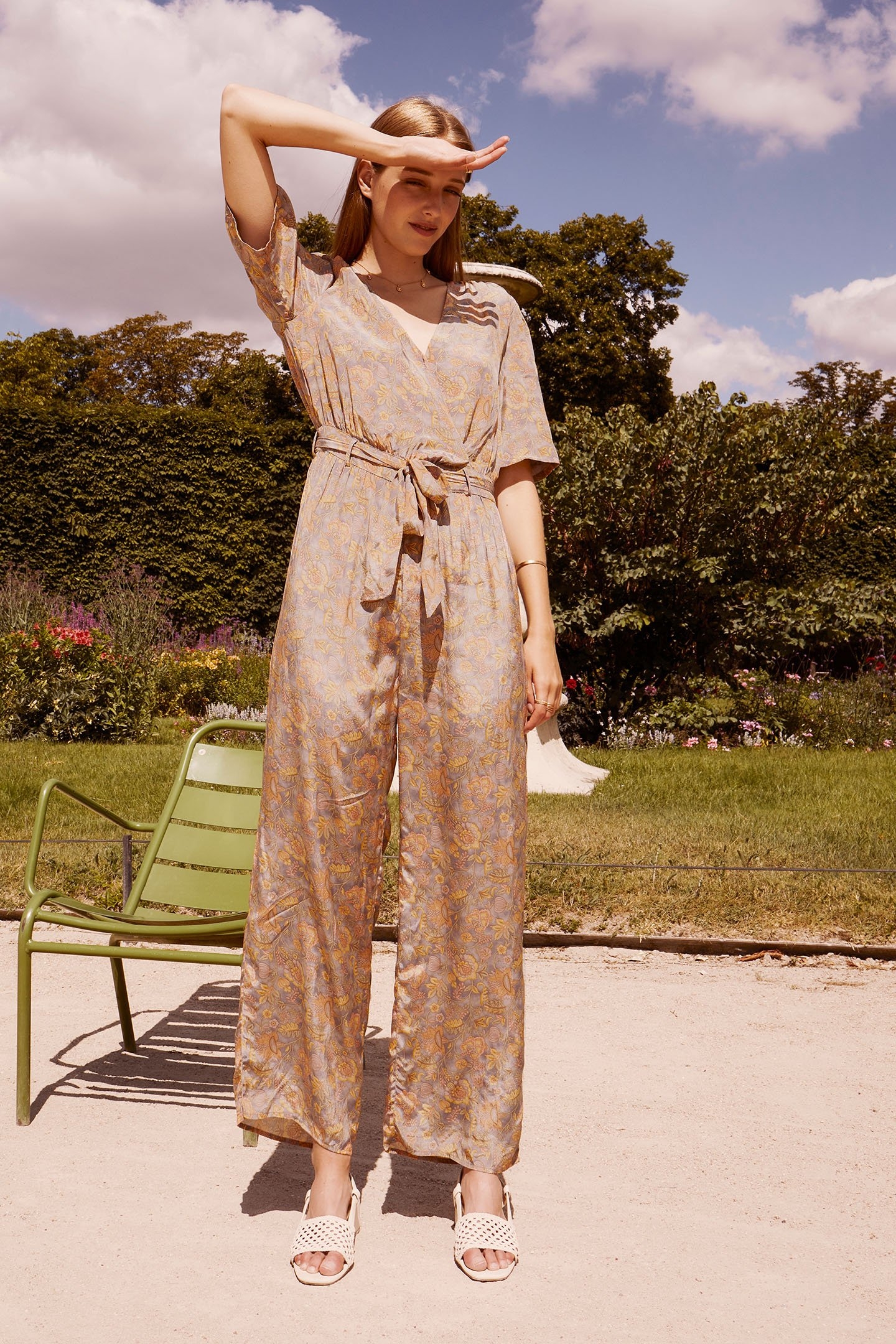 JUMPSUIT ATINA CALIFORNIA FLOWERS 5