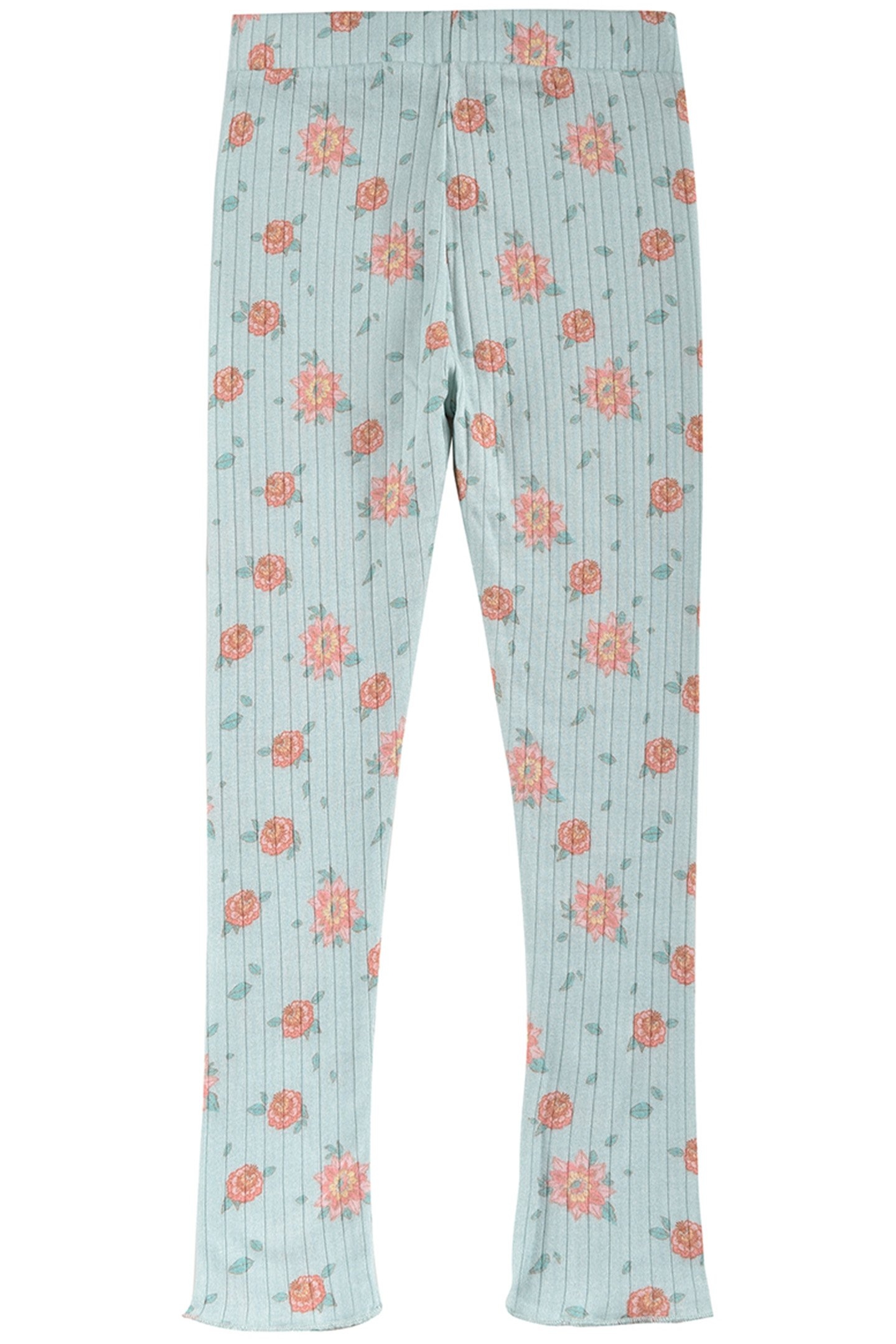 LEGGINGS ANANDOU VINTAGE BLUE FLOWERS 1