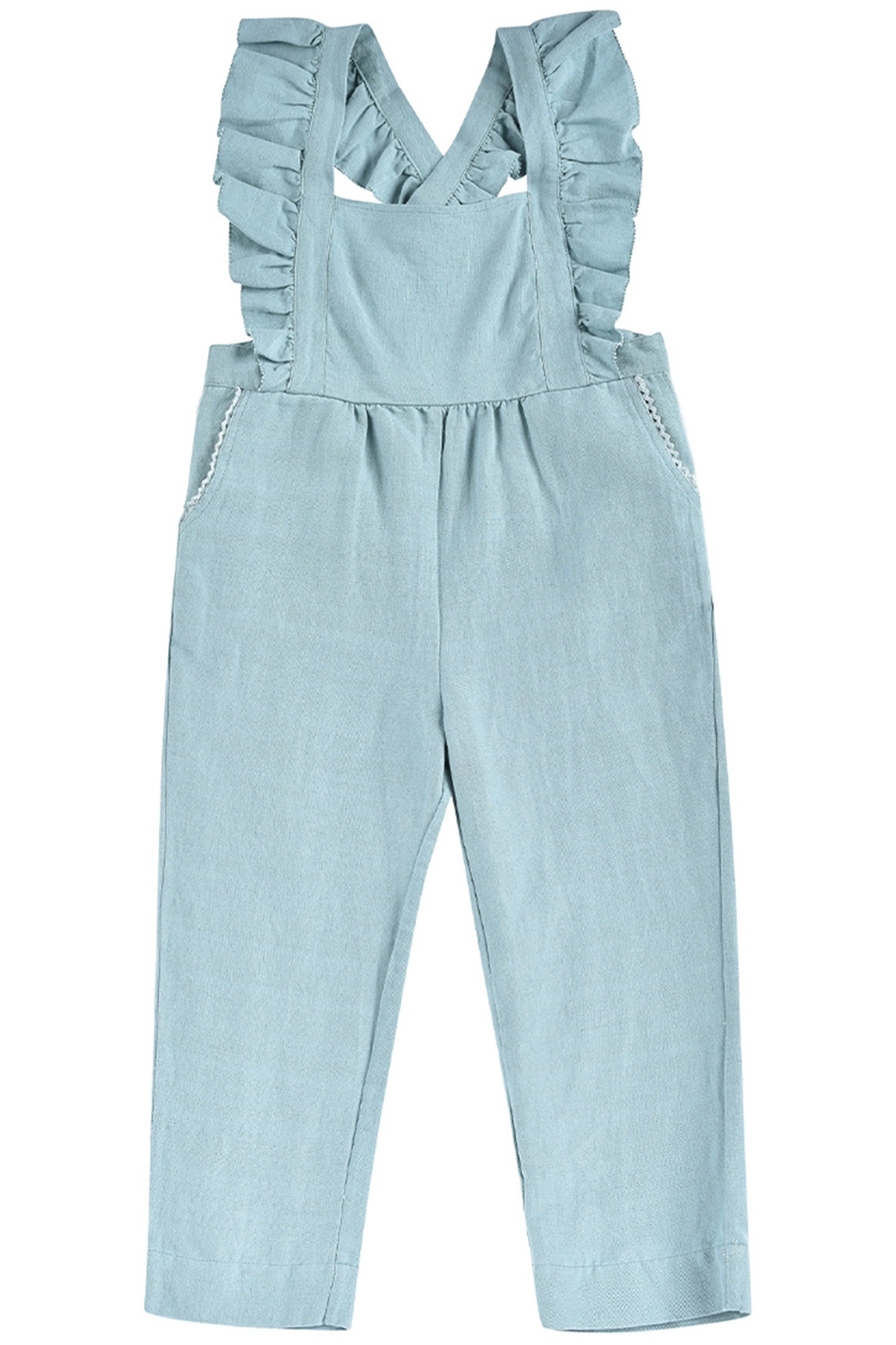 OVERALLS AMISHI VINTAGE BLUE 1