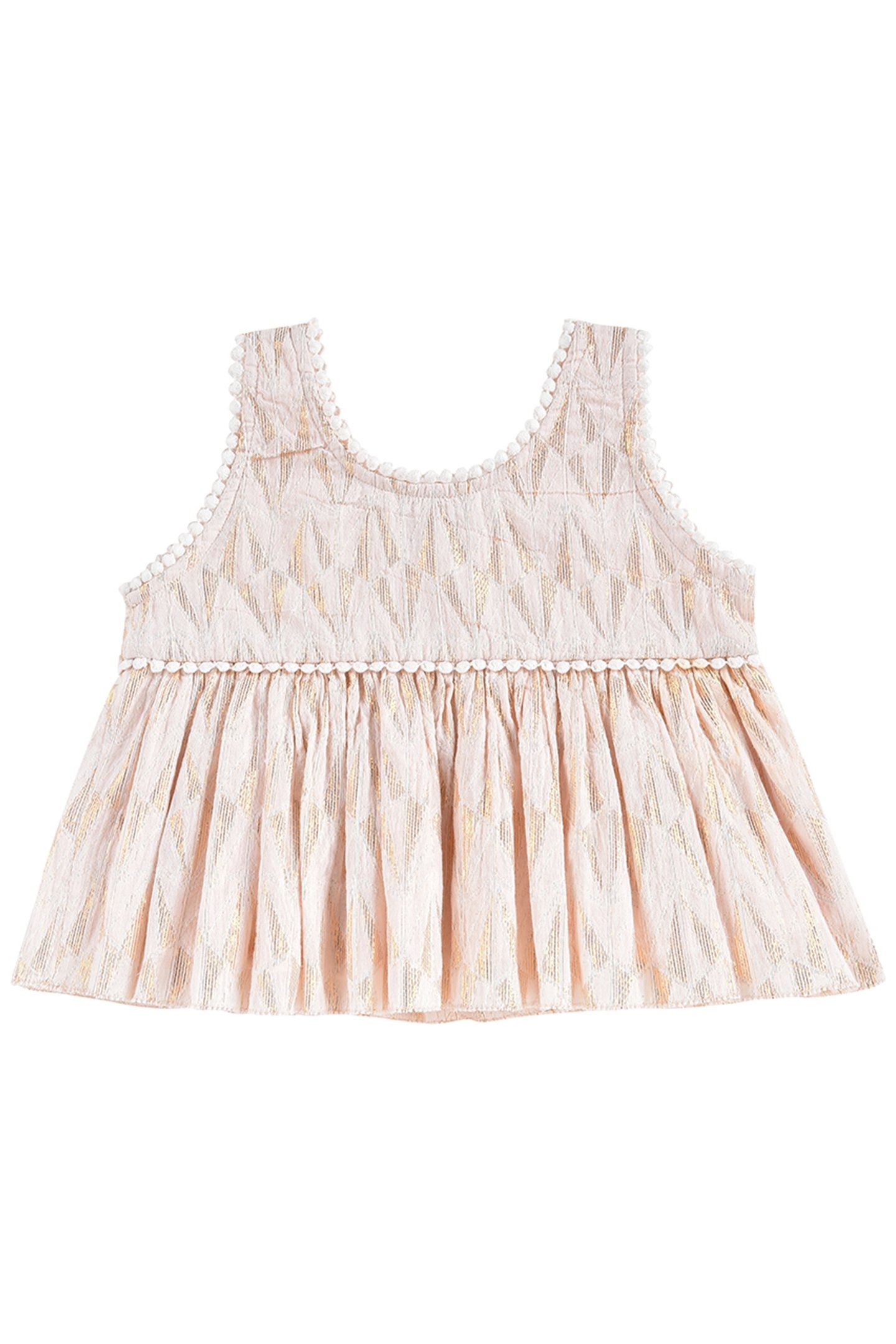 TOP LOMEDEO BLUSH PSYCHE LUREX 2