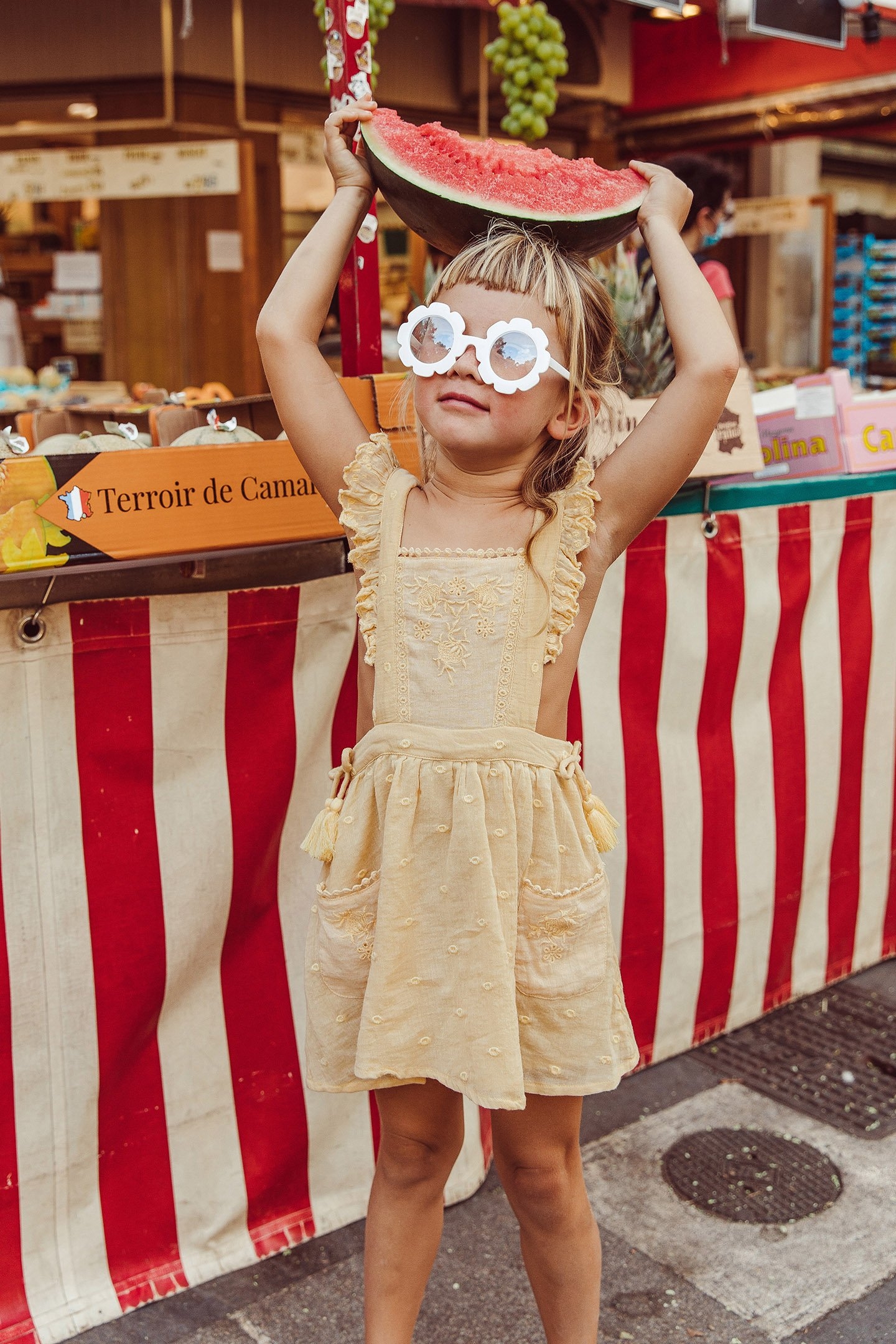 DRESS HUGUETTE SOFT HONEY PLUMETIS 1