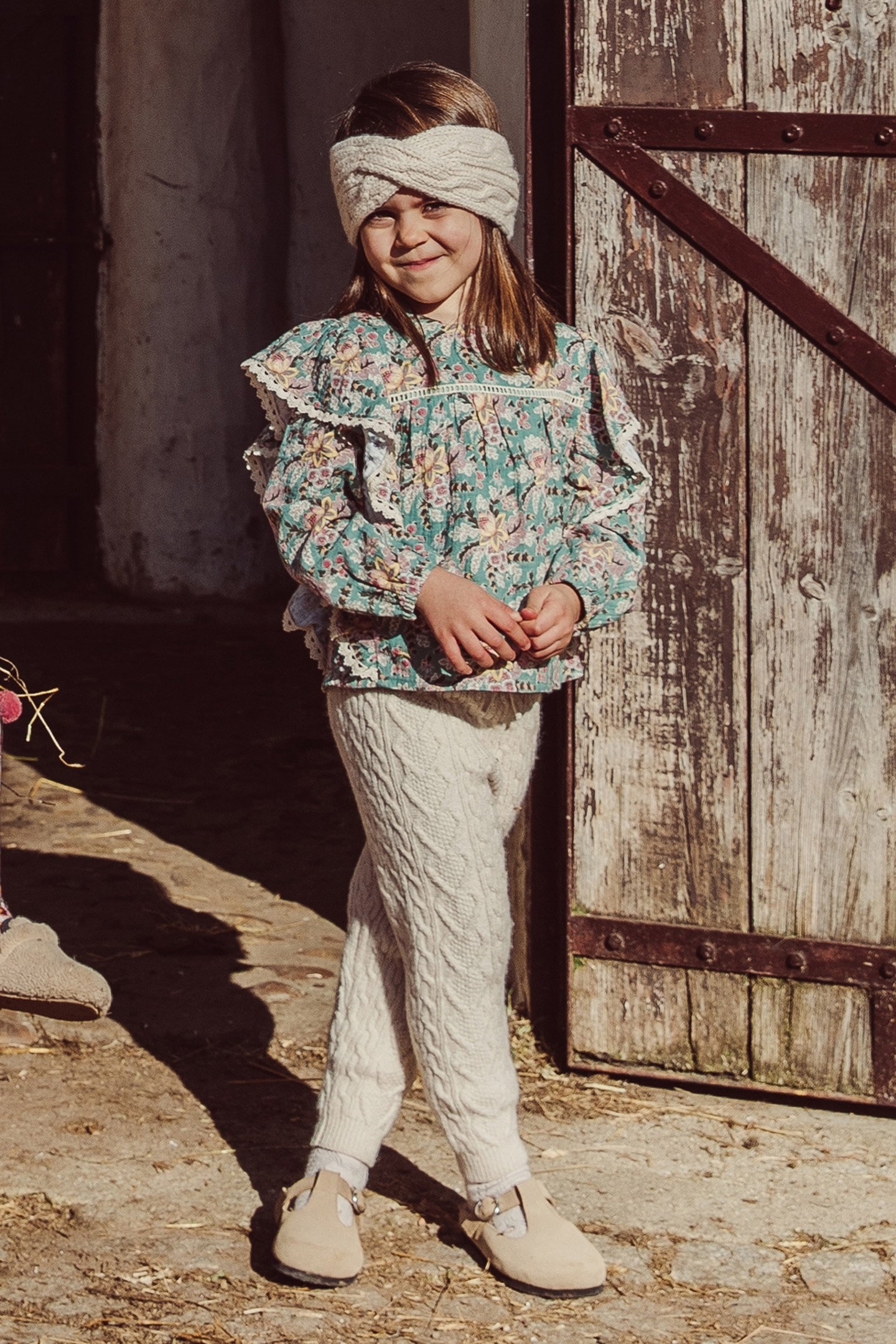 LEGGINGS ATHEDOR CREAM 1