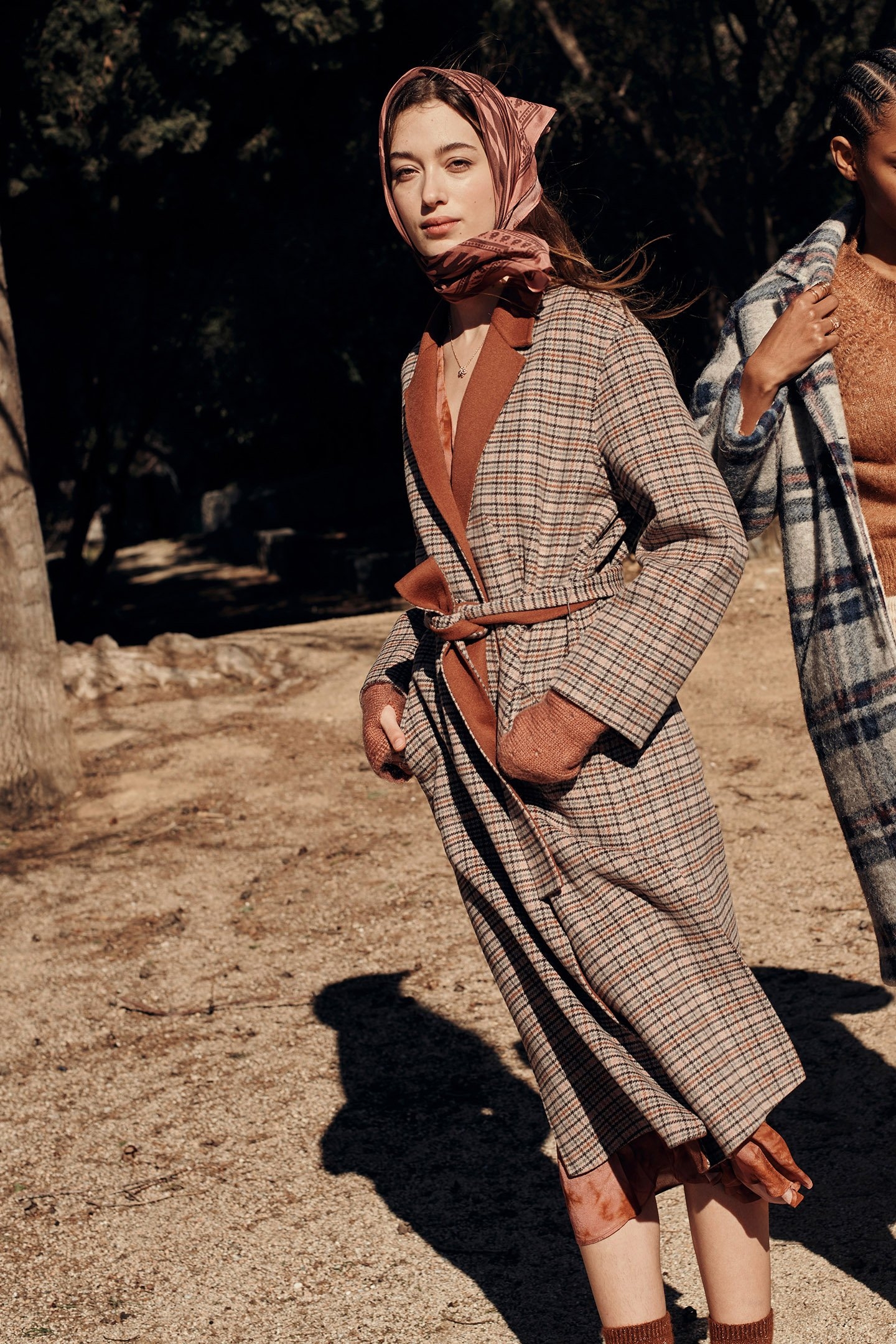 REVERSIBLE COAT SULLY SIENNA / NUTS 5