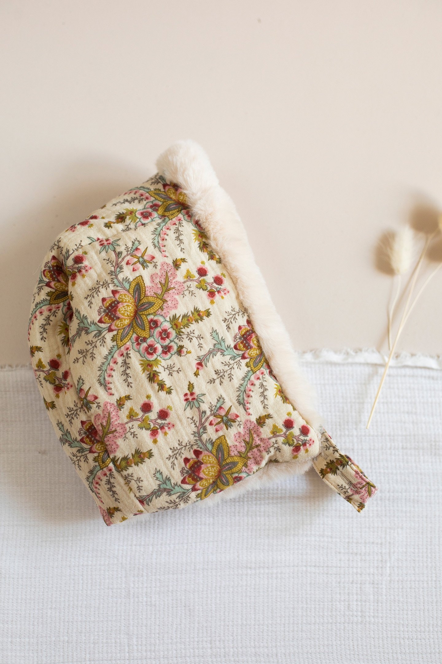 BEANIE ROMANE CREAM 4