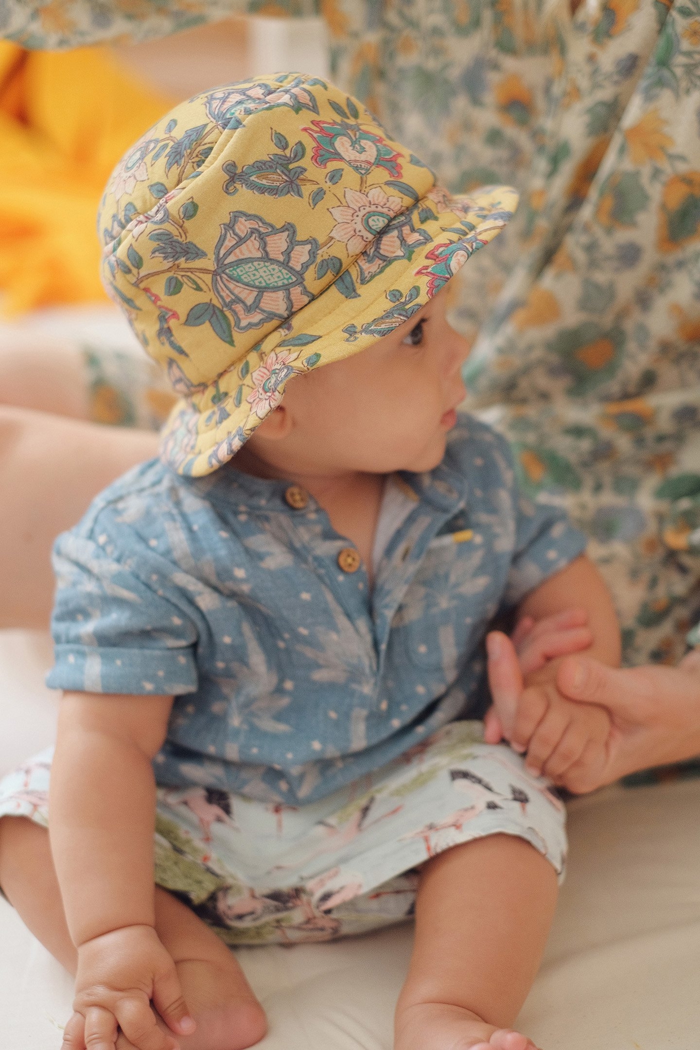 SUN HAT AFID HONEY MARIGOLD 2