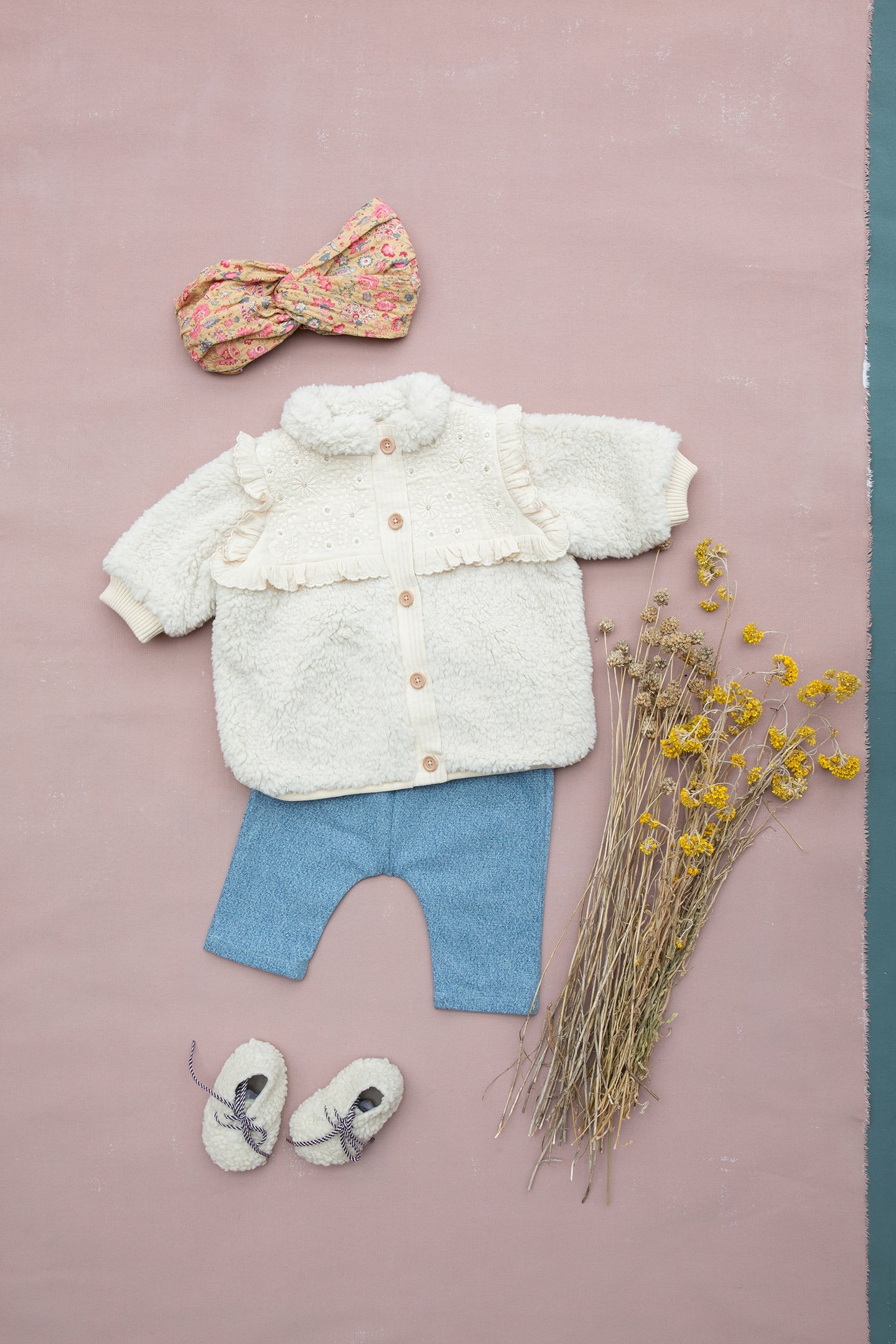 PANTS FLOR STONE BLUE 3