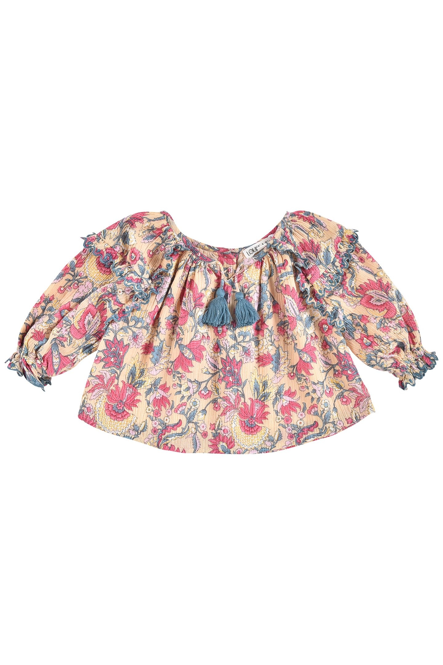BLOUSE IRIS BUTTER FLOWER GUEDRA 1