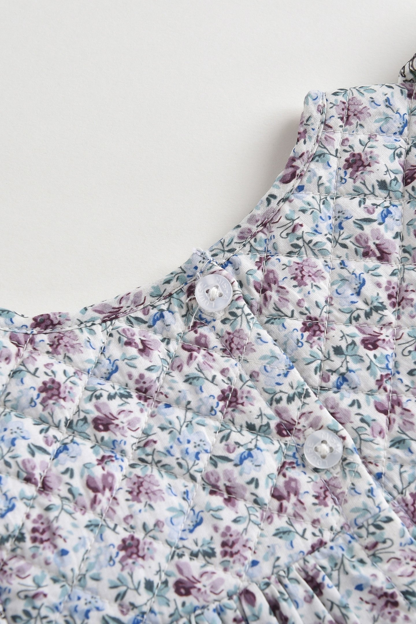 DRESS LARA CREAM RETRO PANSY 4