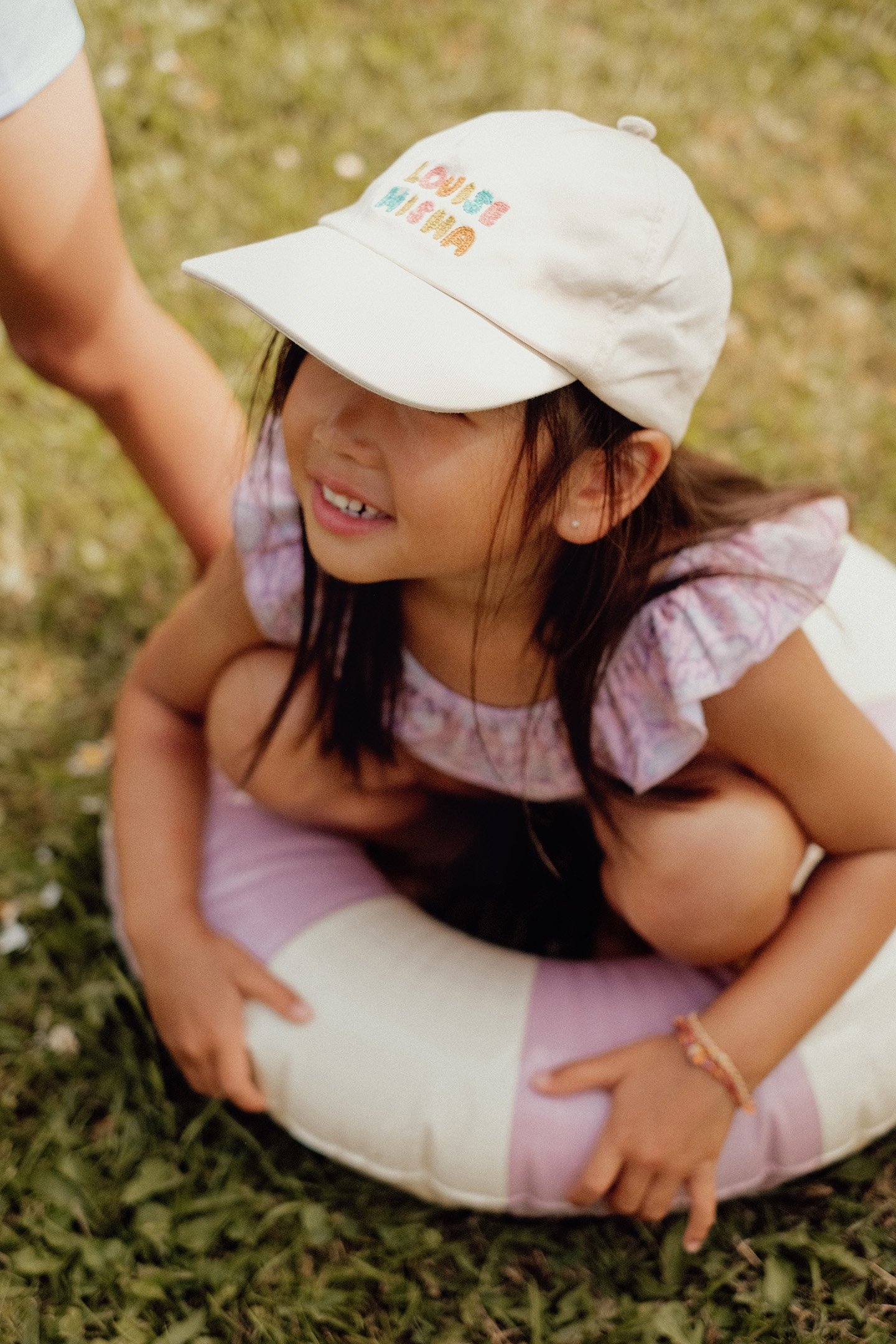 BATHING SUIT ANDREA PINK DAISY GARDEN 2