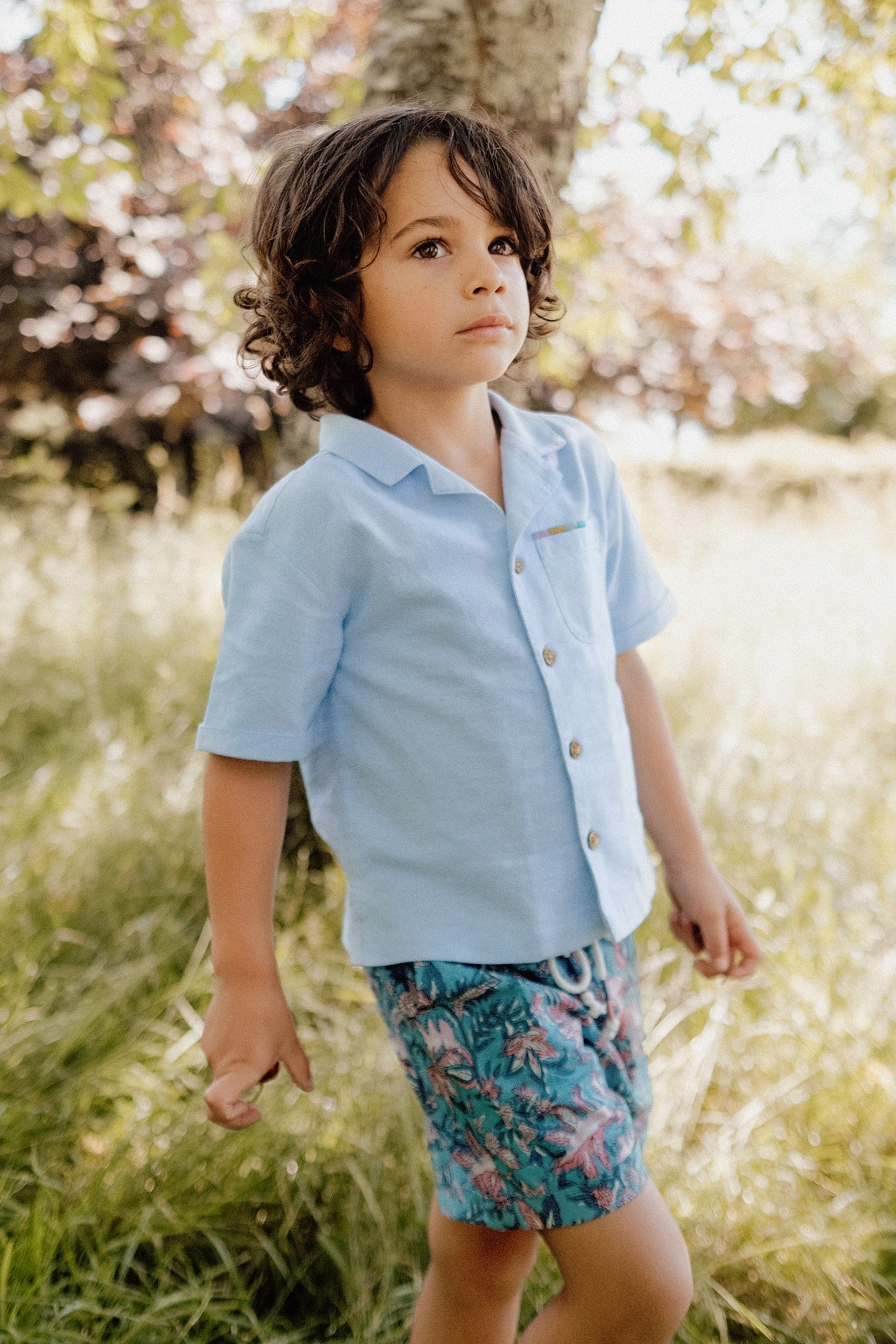 SHIRT LOV LIGHT BLUE 1