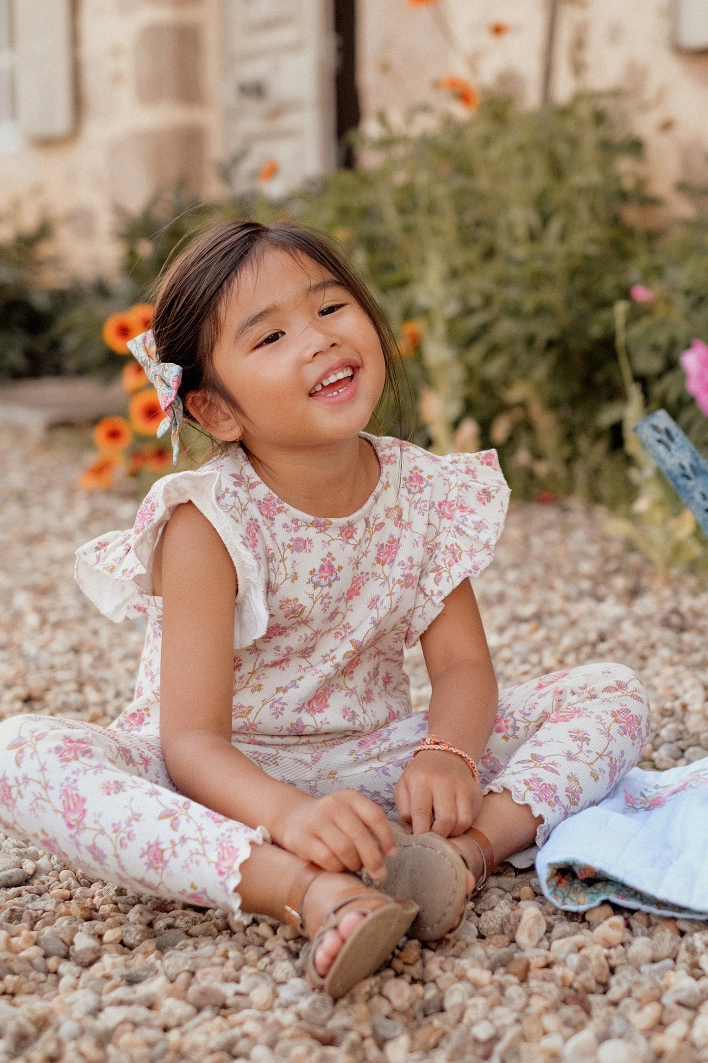 TEE HERMANCE CREAM BUCOLIA FIELDS 5