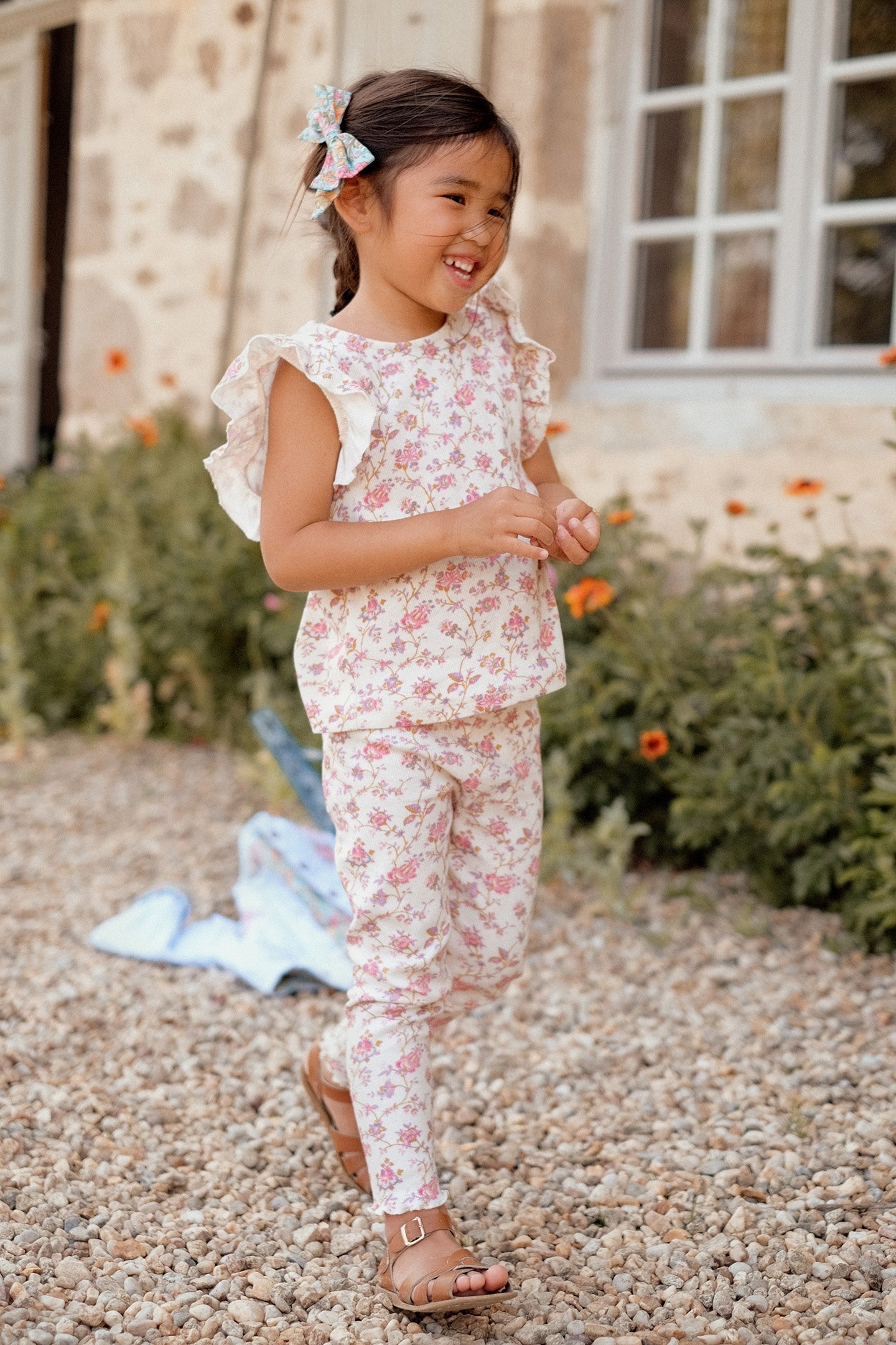 TEE HERMANCE CREAM BUCOLIA FIELDS 1