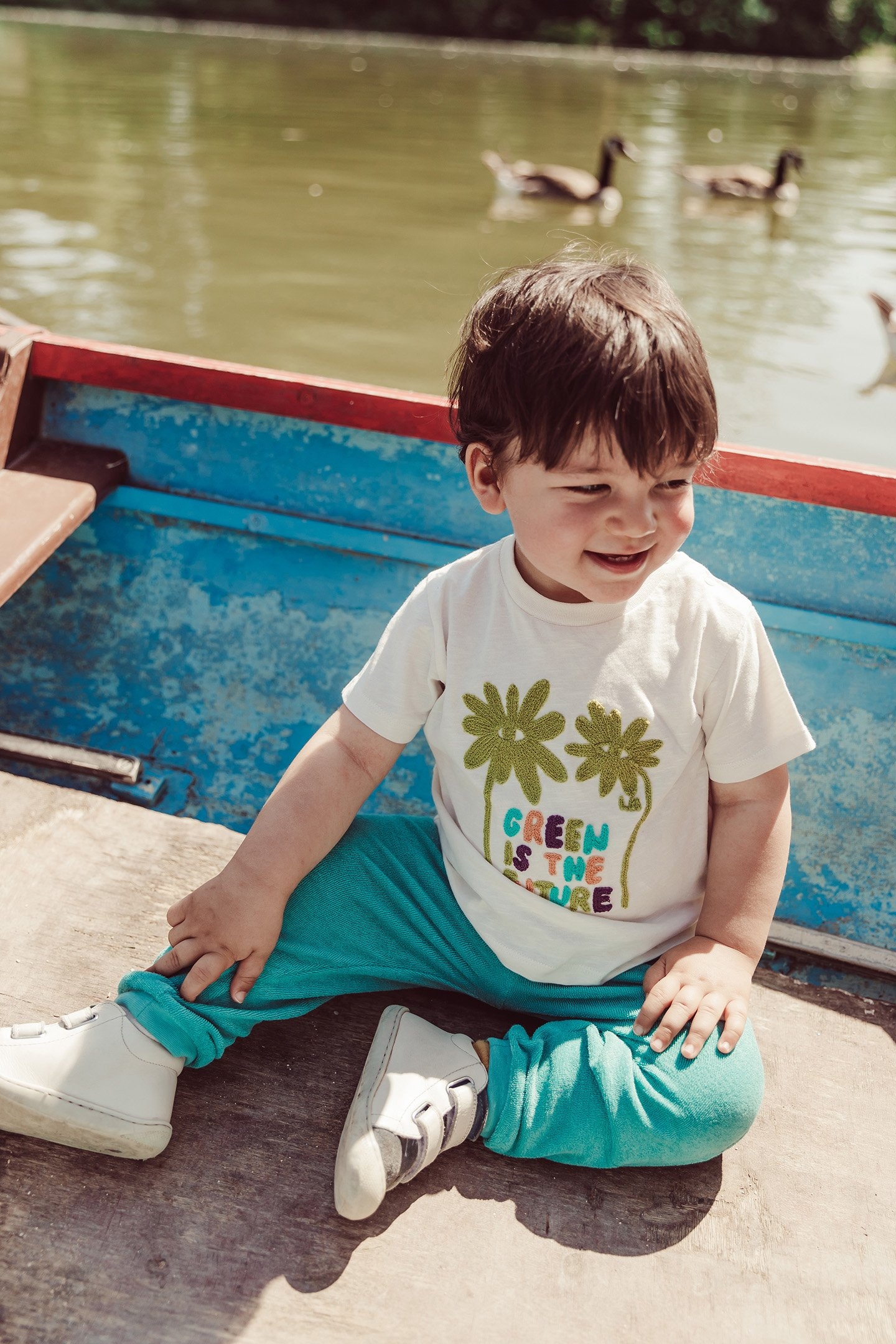 SWEAT PANTS MILAN WAVE BLUE 4