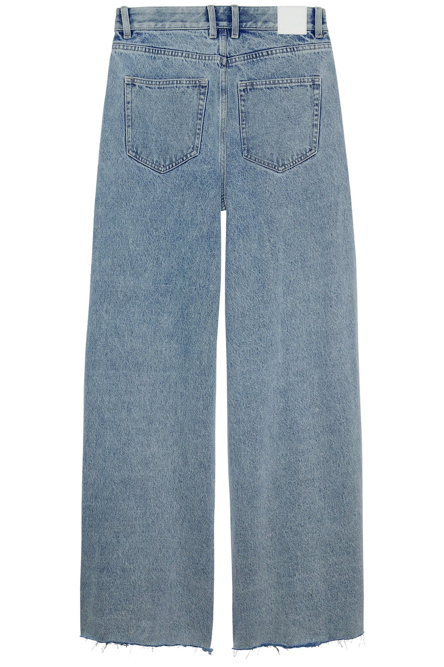 LOOSE JEANS WITH SNAP BUTTONS BLUE 5