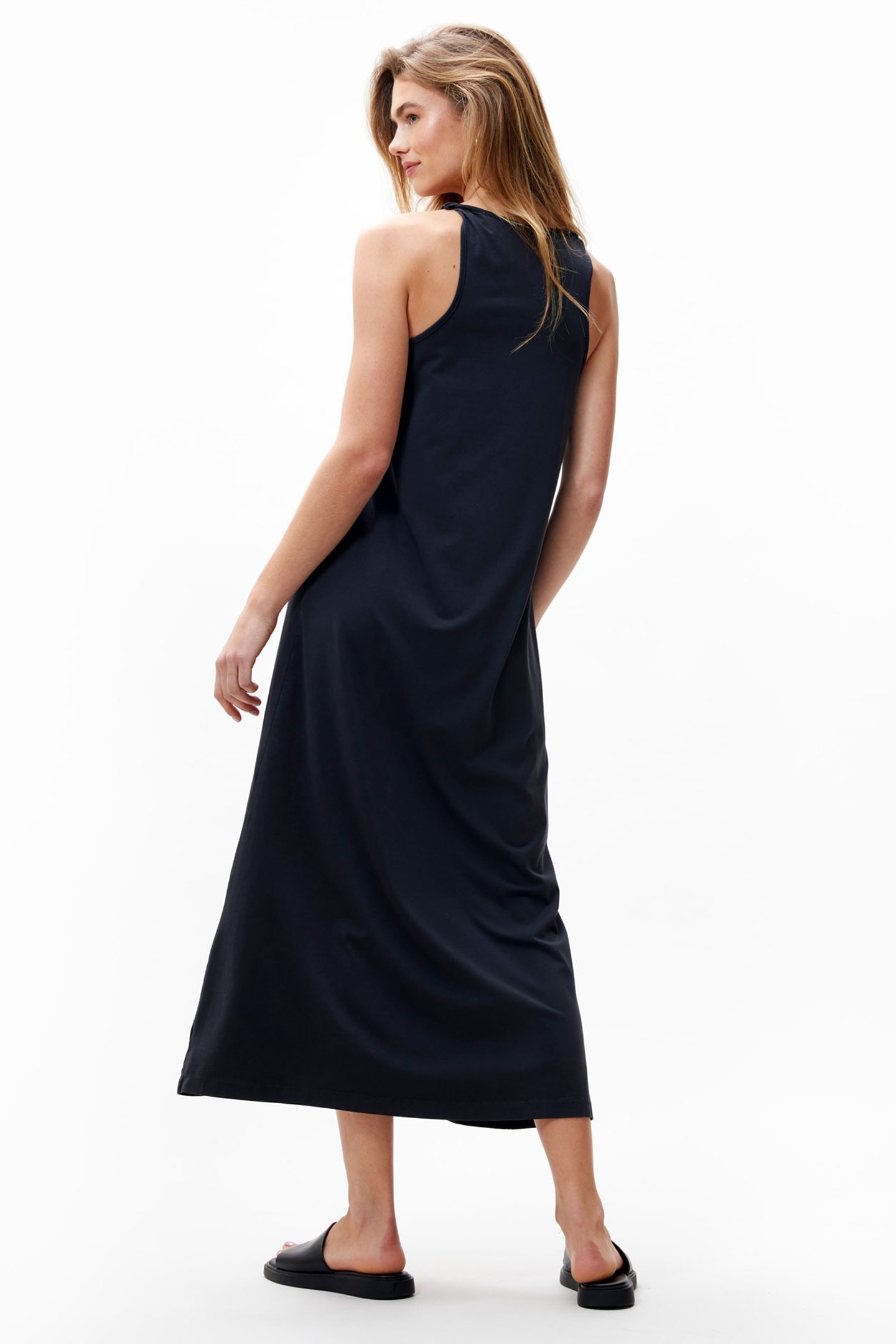 JERSEY DRESS CARBON 2