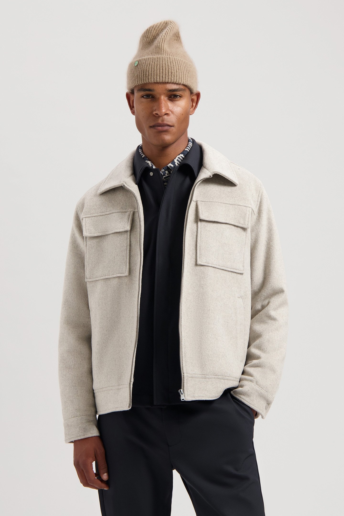 DS_COLTON WOOL JACKET SILVER BIRCH 1