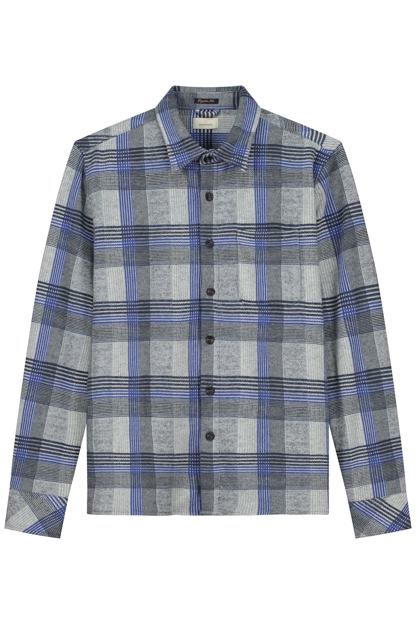 DS_GUS FLANNEL SHIRT NOUVEAU NAVY 4