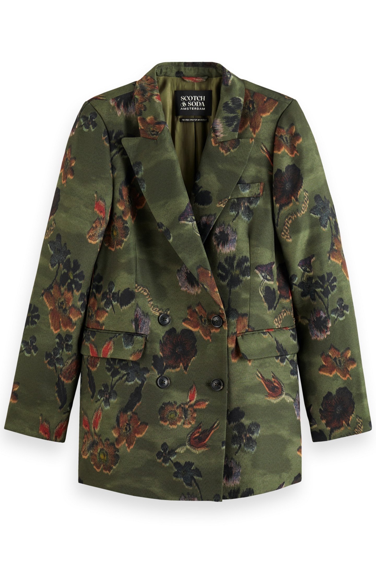 POETRY TAPESTRY DB BLAZER POETRY TAPESTRY MILITARY 4