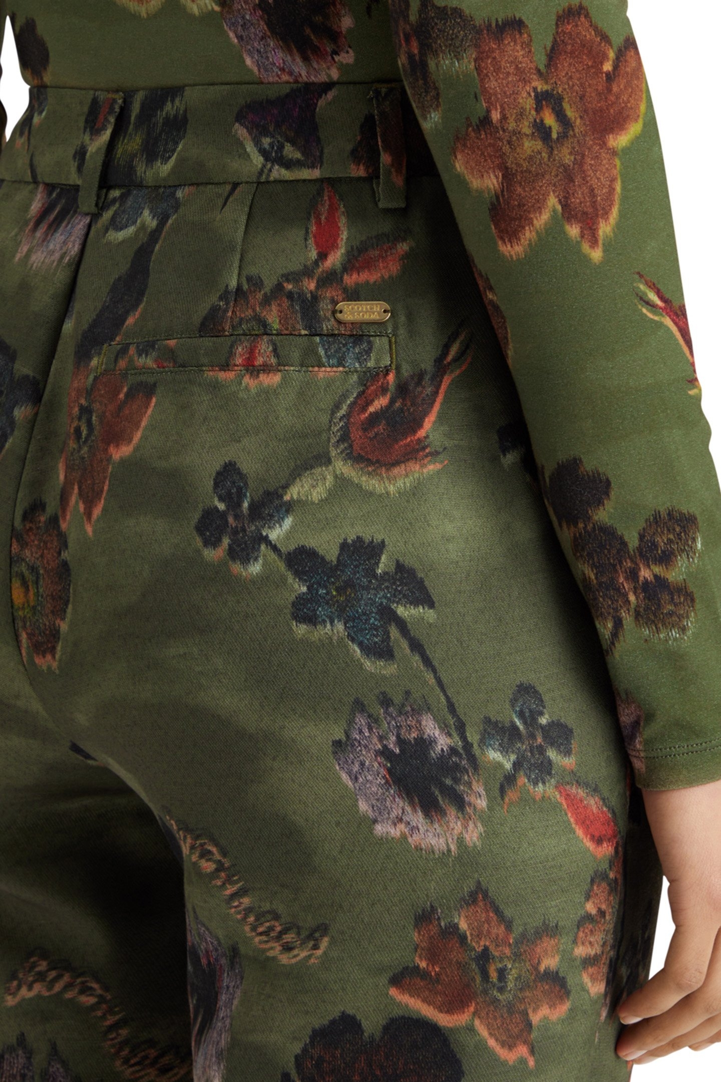 VIOLET POETRY TAPESTRY KICK FLARE PANT POETRY TAPESTRY MILIT 8