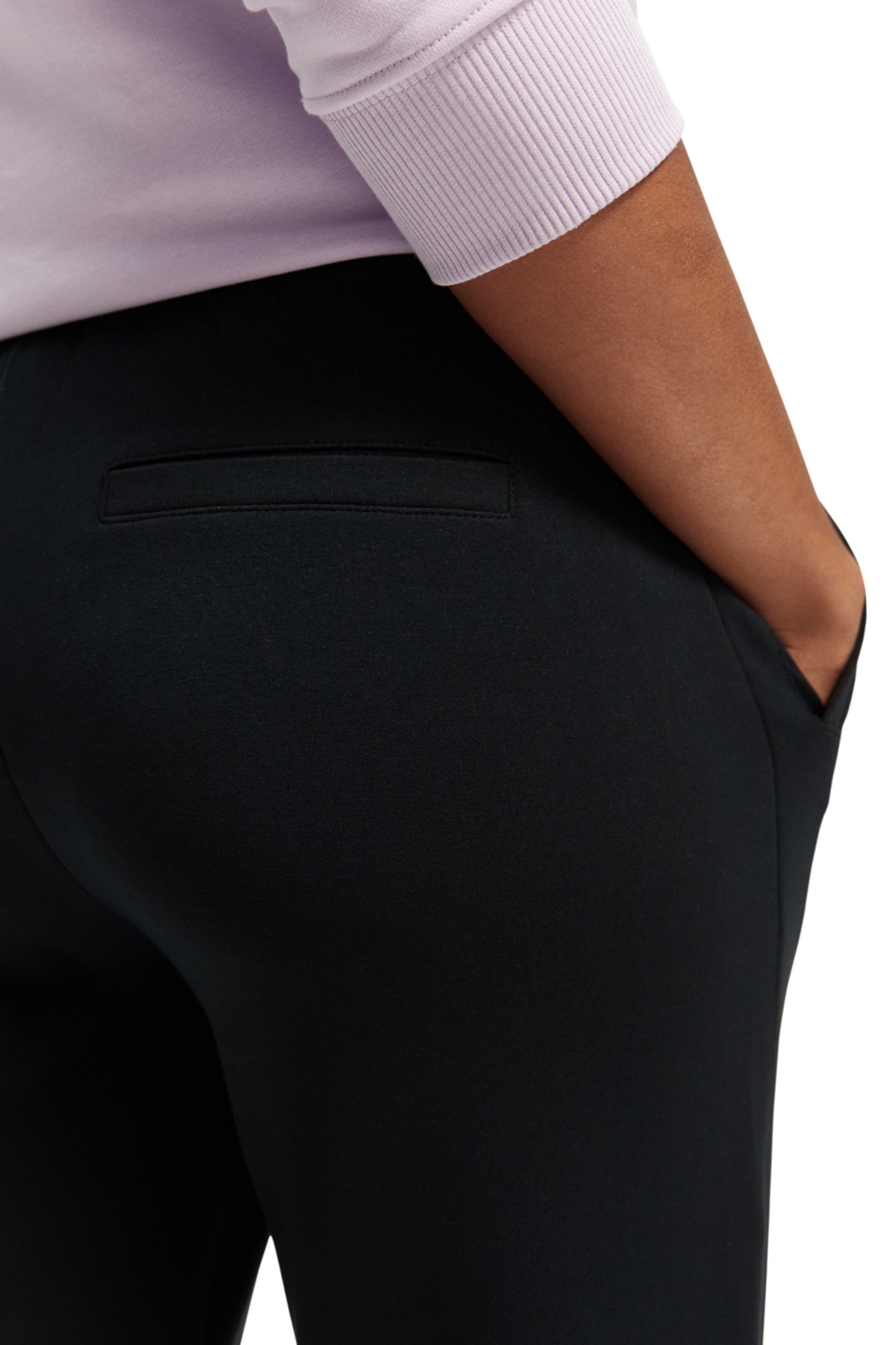 SOFT SWEAT TROUSERS BLACK 5