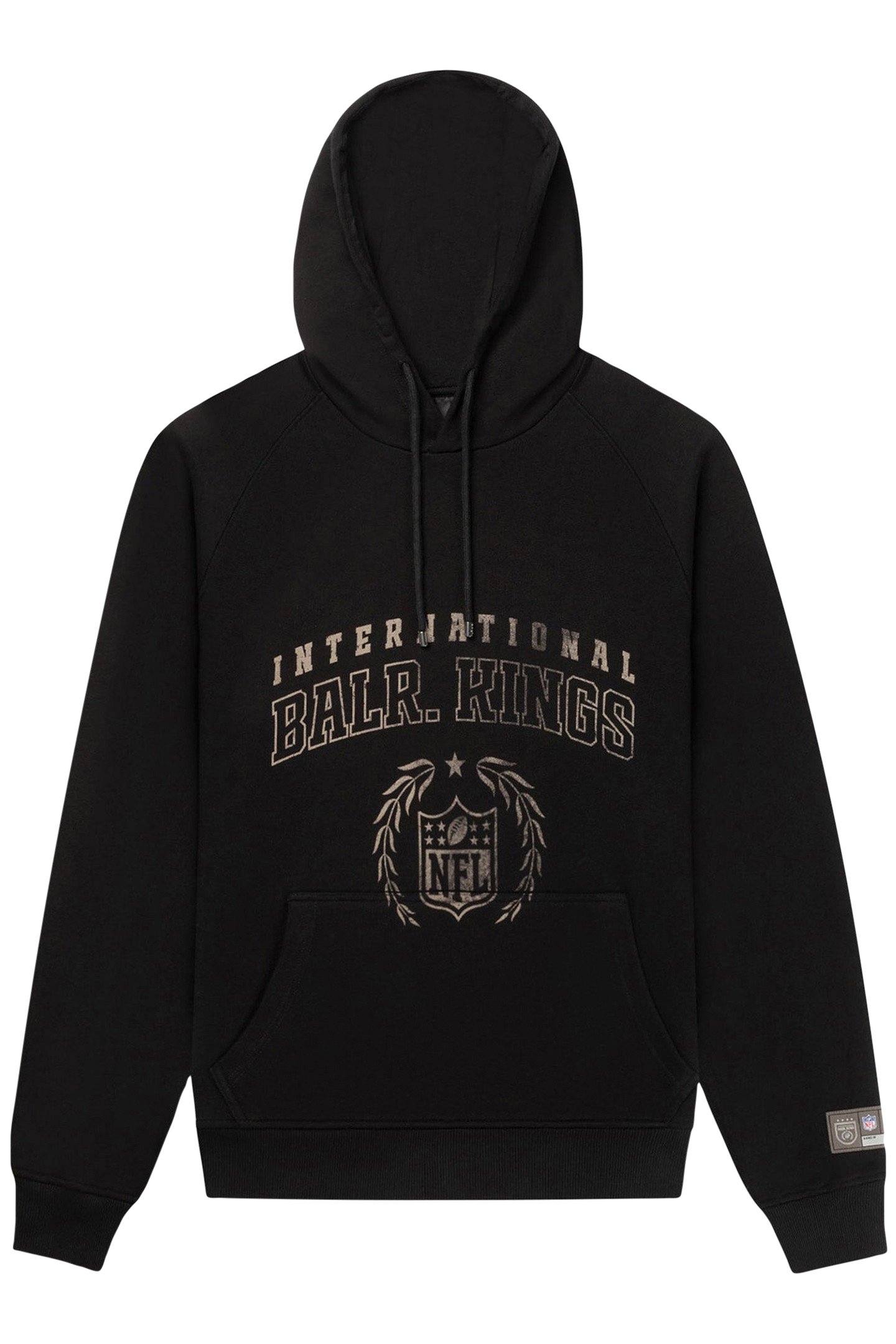 NFL X BALR. HOODIE JET BLACK 4
