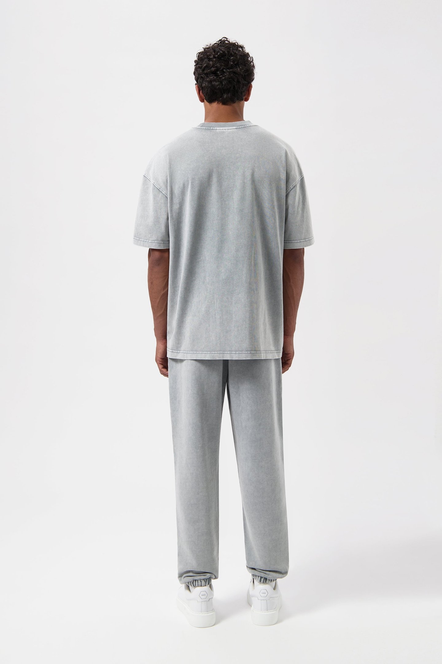 URBAN WASHED BOX T-SHIRT DOVE GREY 3