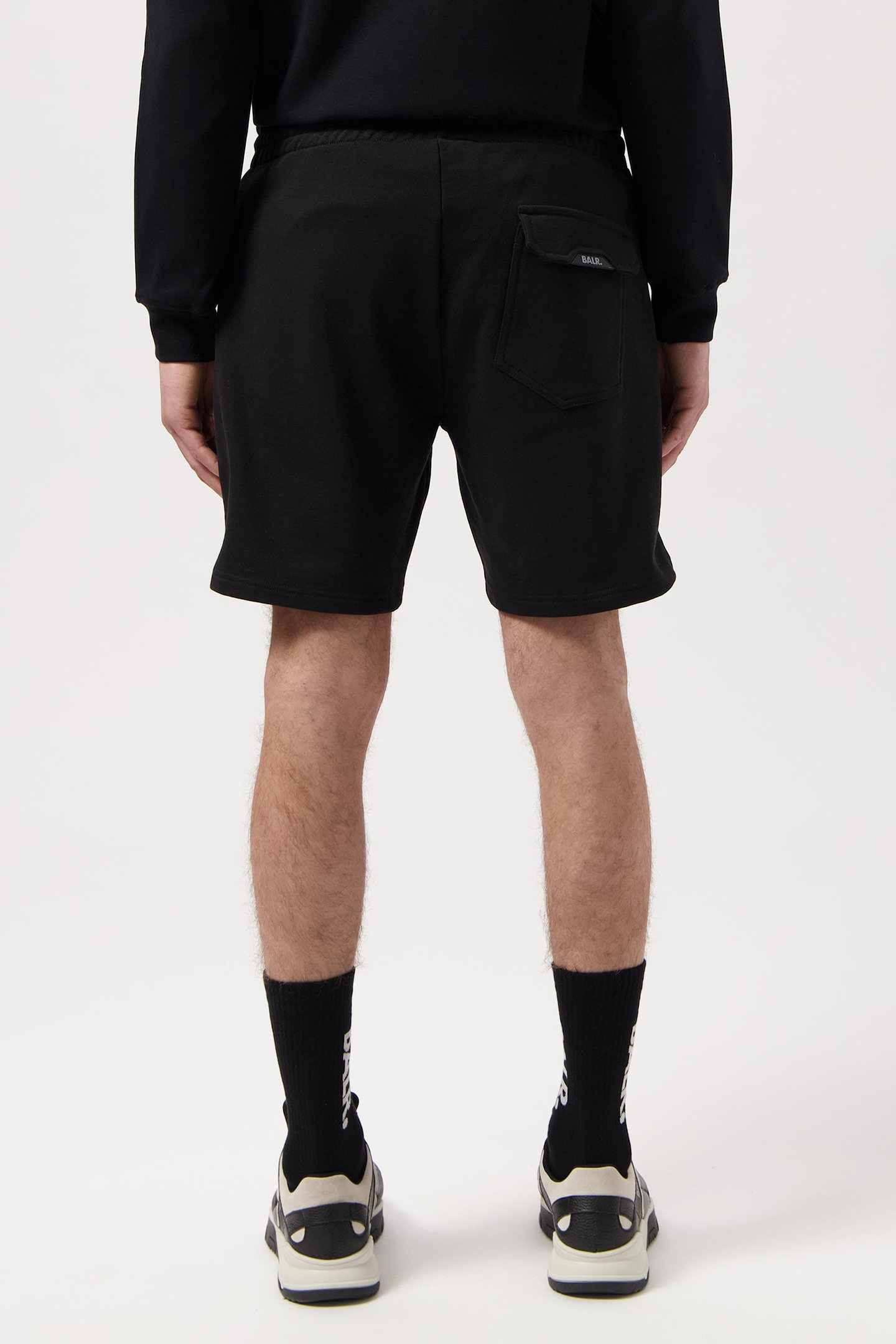 LOGO SHORTS JET BLACK 2