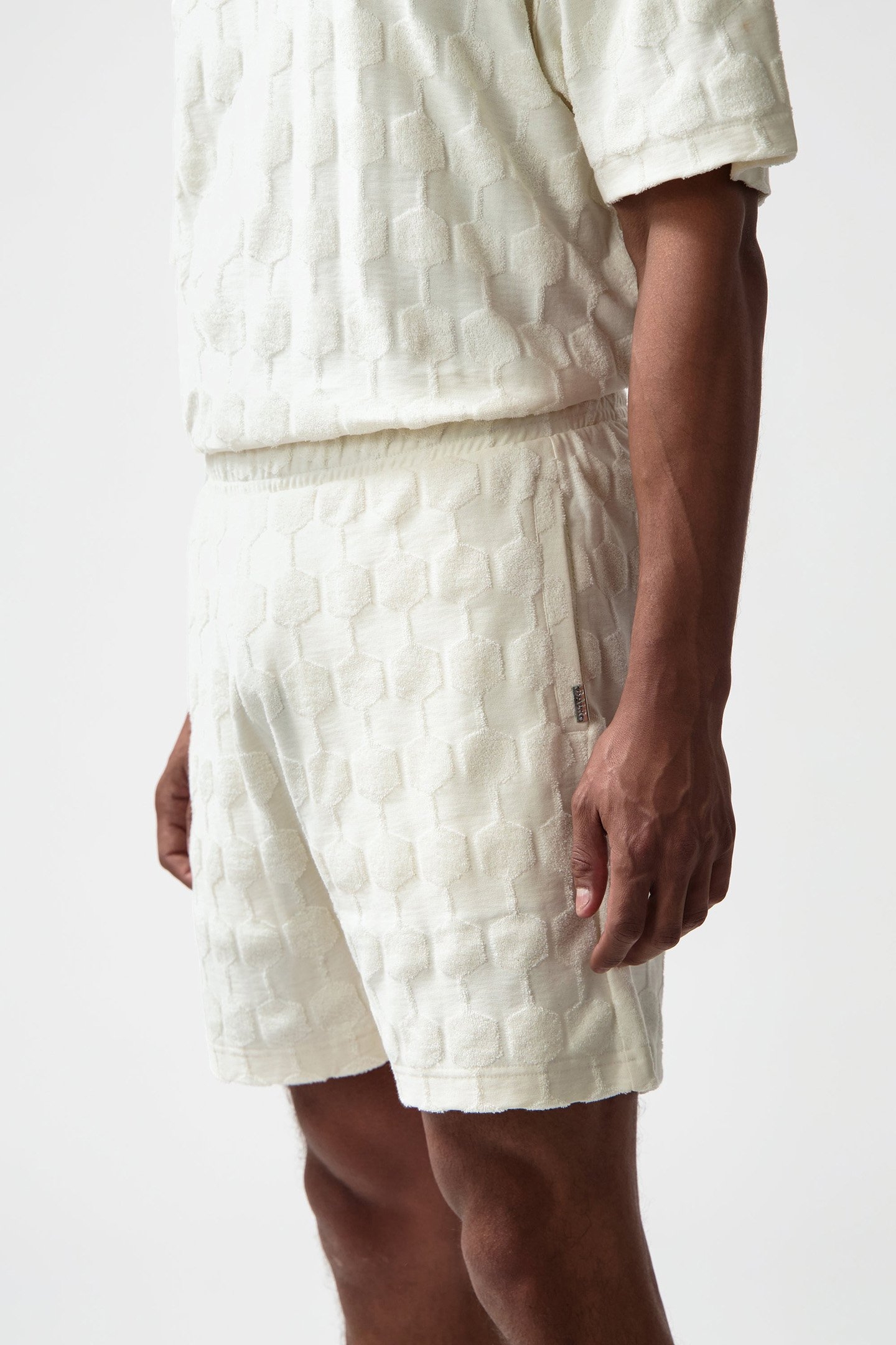 TERRY SHORTS LIGHT BEIGE 5