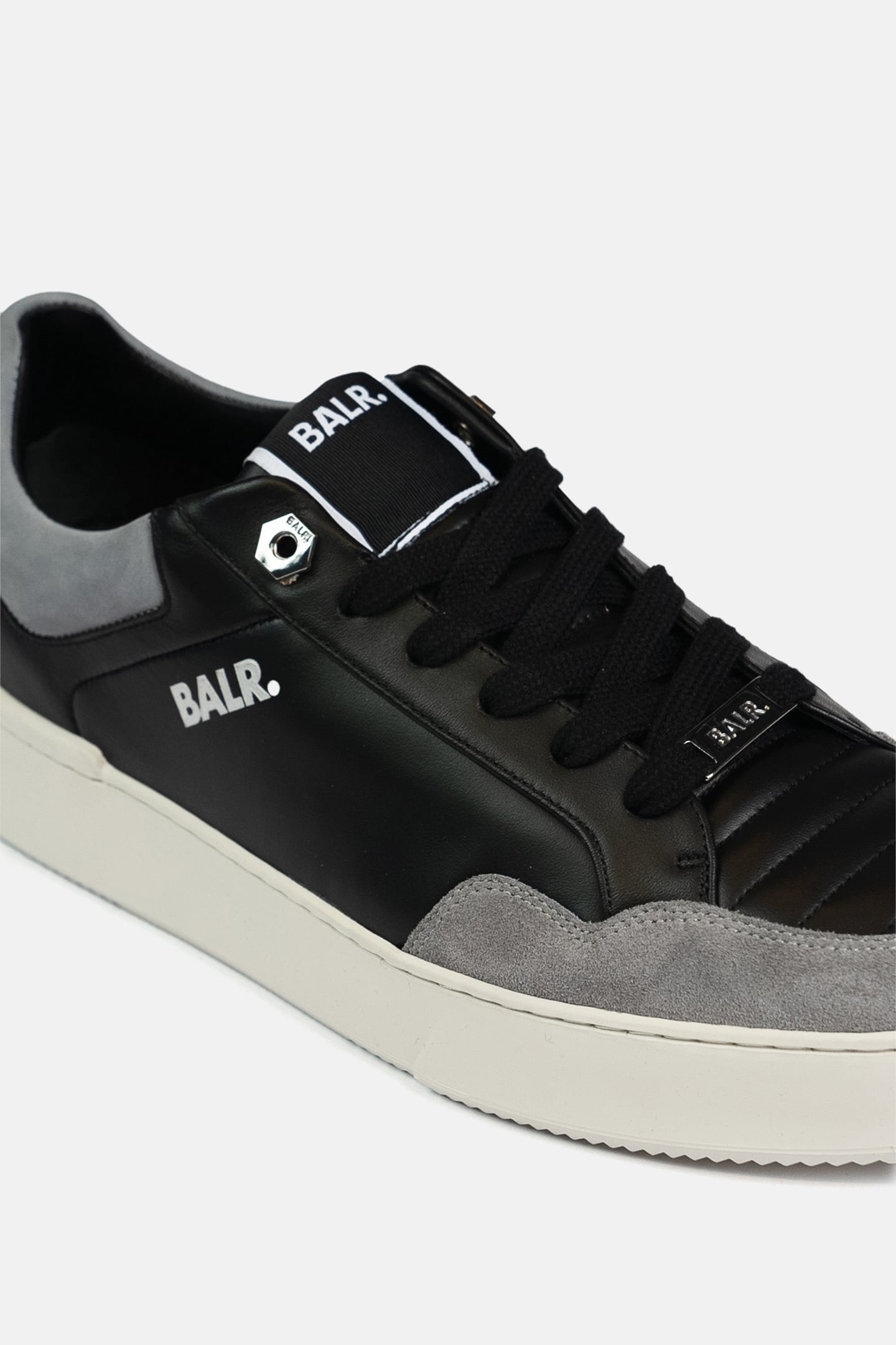 BT LEATHER SNEAKER BLACK/DARK GREY/GREY 5