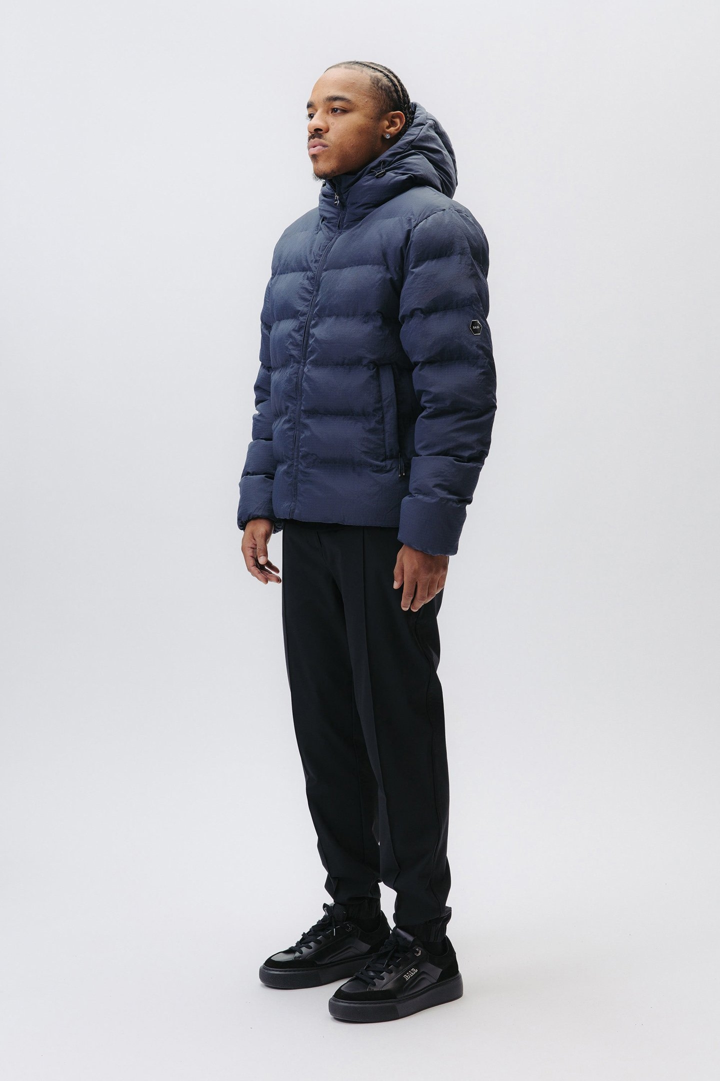 HEX-SERIES LIGHTWEIGHT HOODED JACKET EBONY BLUE 5