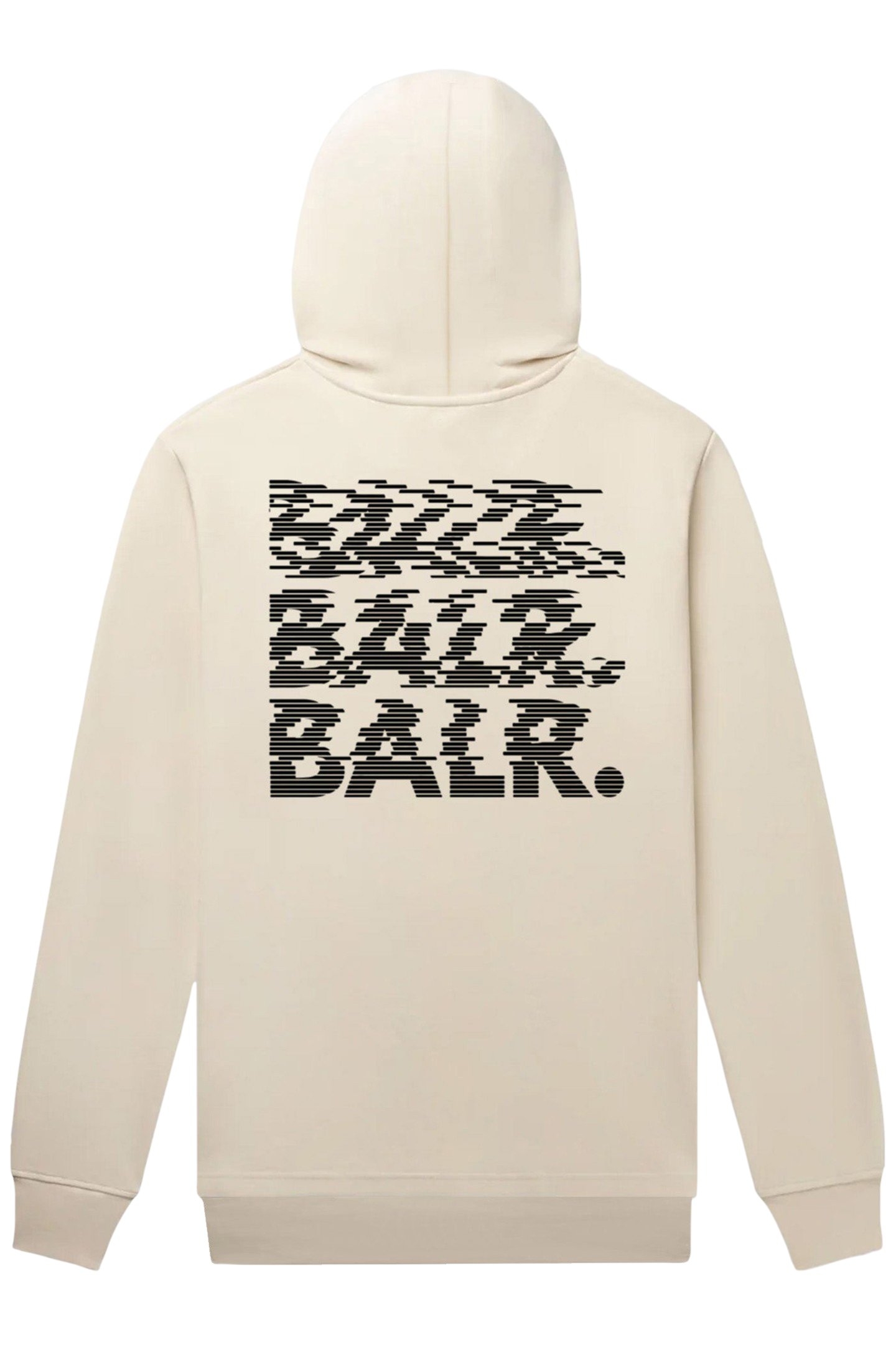 BALR. GLITCH HOODIE WHITE SWAN 2