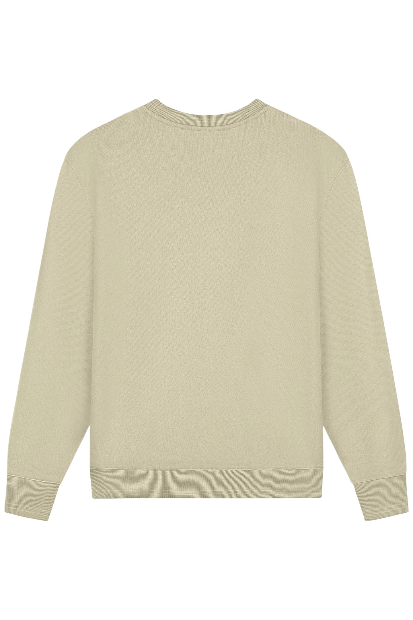 TAPE SCRIPT CREWNECK FEATHER BEIGE 4
