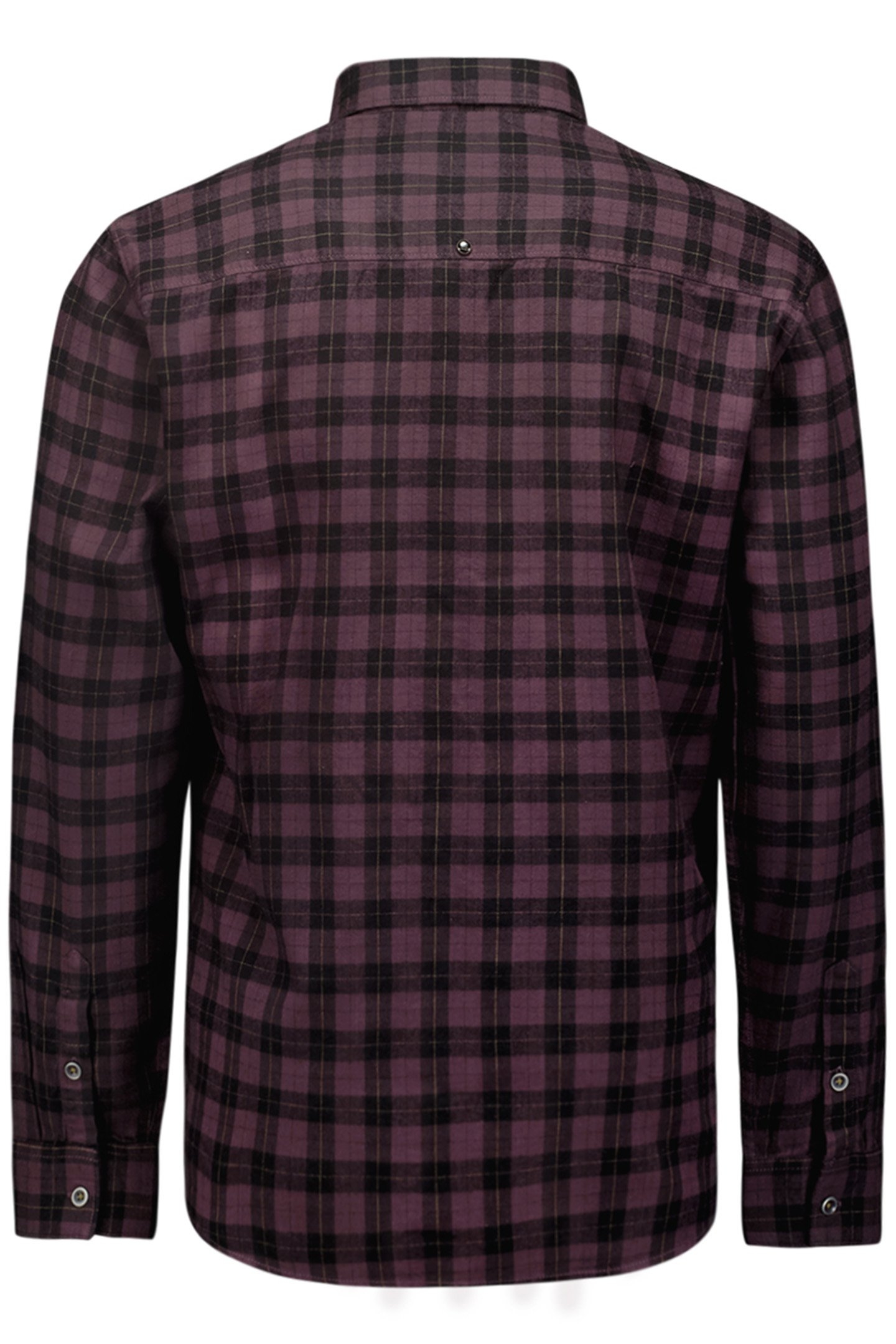 SHIRT CHECK AUBERGINE 5