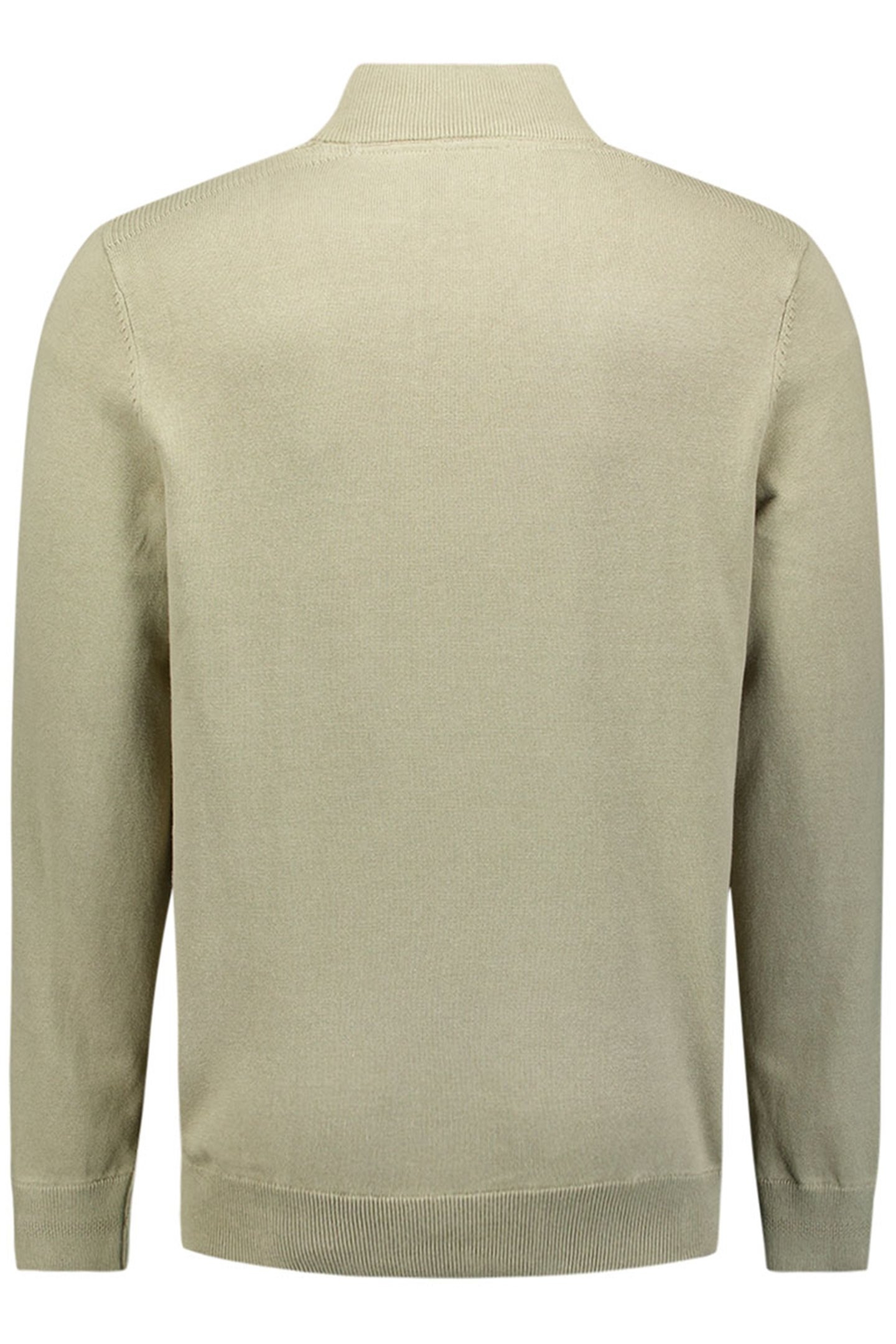 PULLOVER HALF ZIPPER SOLID KNIT SMOKE 2