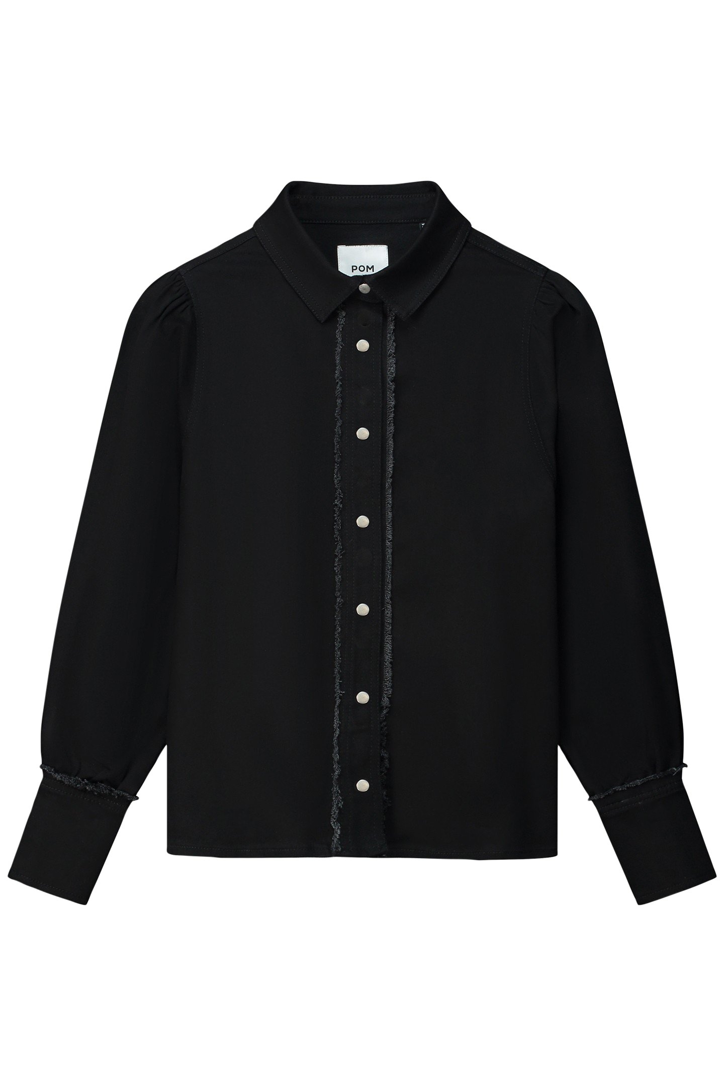 BLOUSE - DENIM WASHED BLACK 3