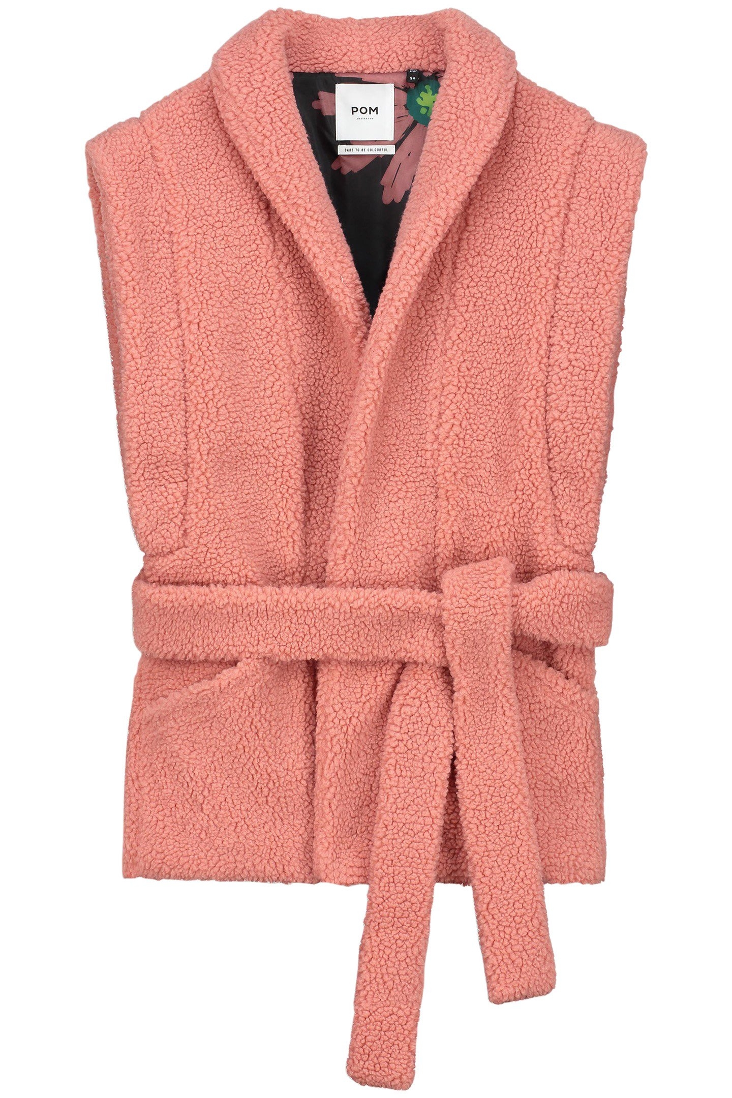 GILET - TEDDY DUSTY PINK 3