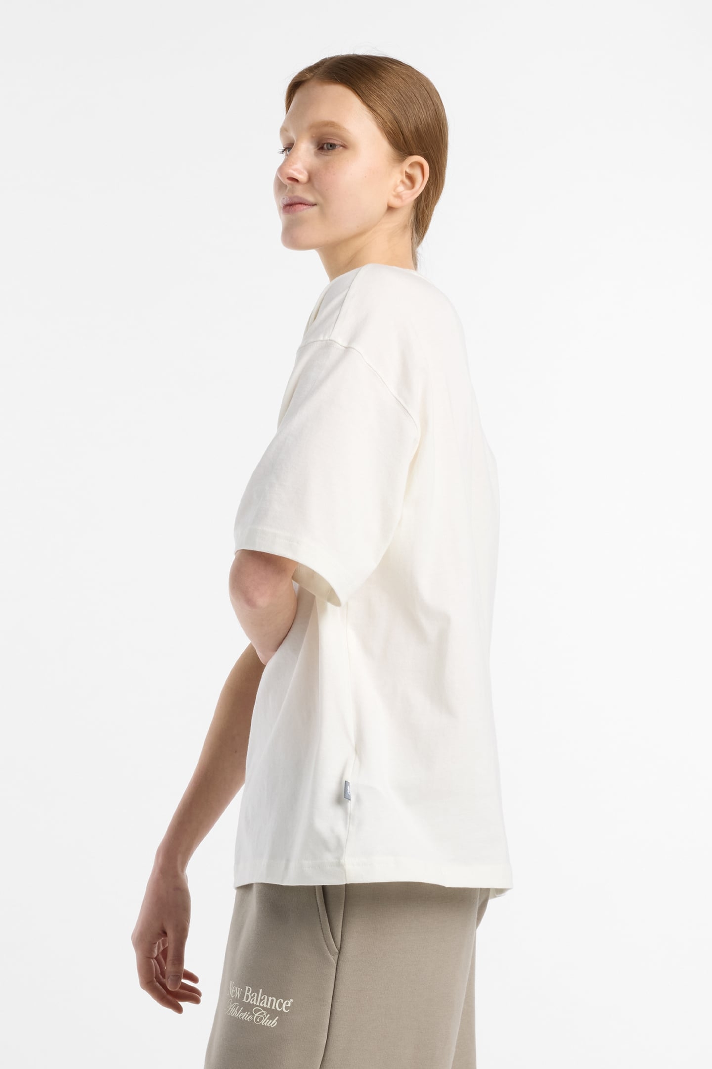 LINEAR GRAPHIC OVERSIZED T-SHI SEASALT 7