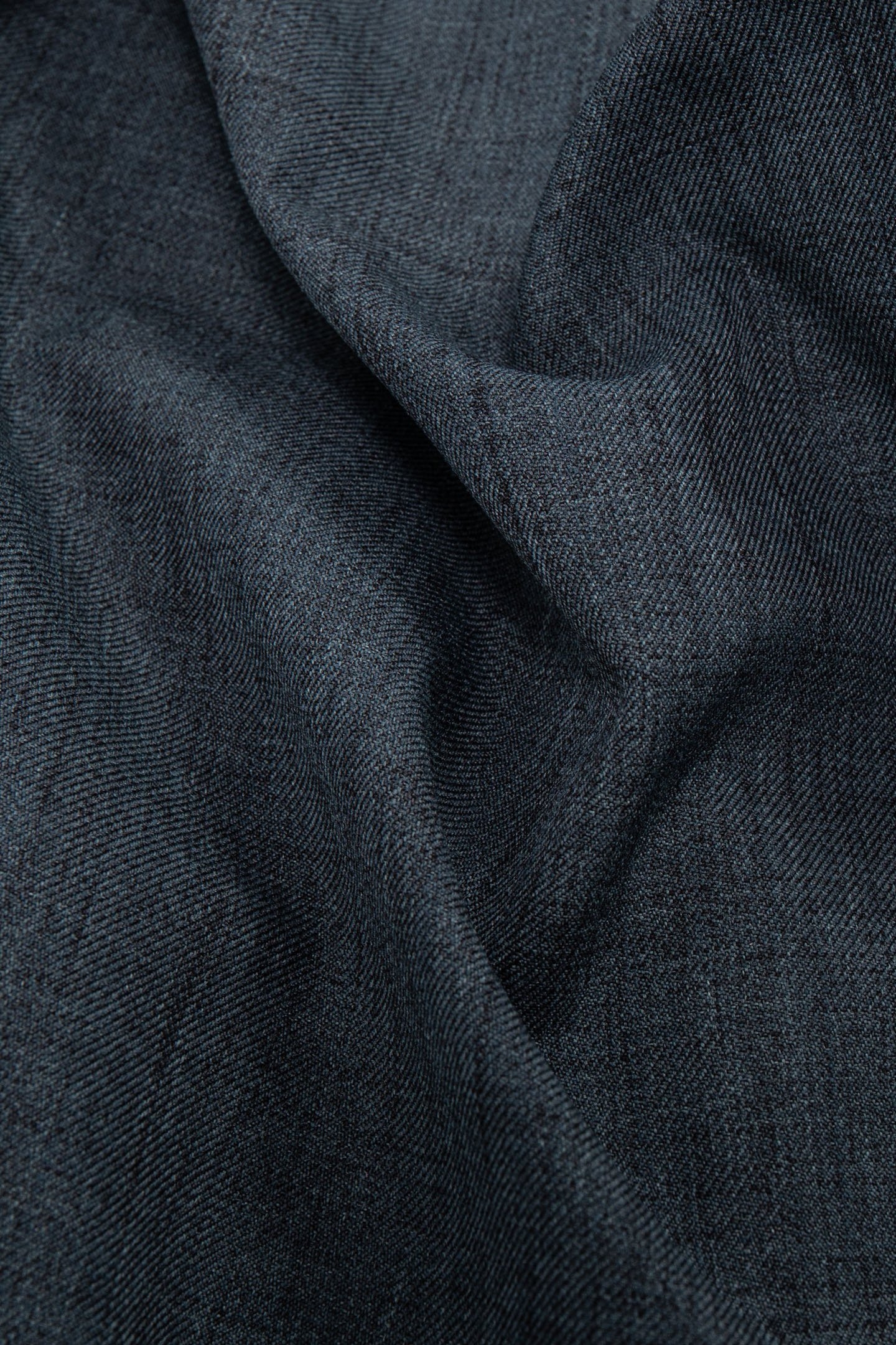 DENIM-EFFECT QUILTED INDIGO PARKA 8