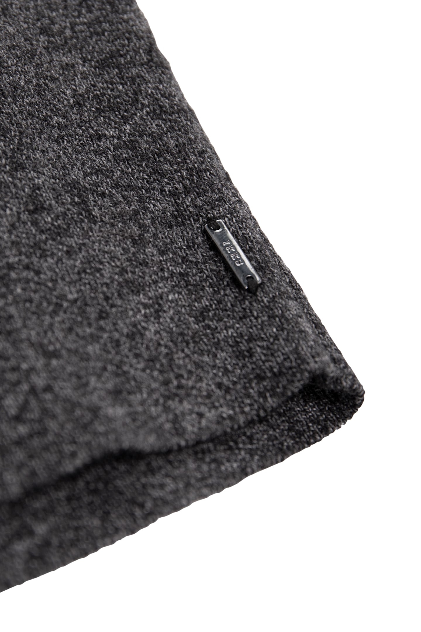 DRY FAST HOODED GRAPHITE KNIT SWEATER 6