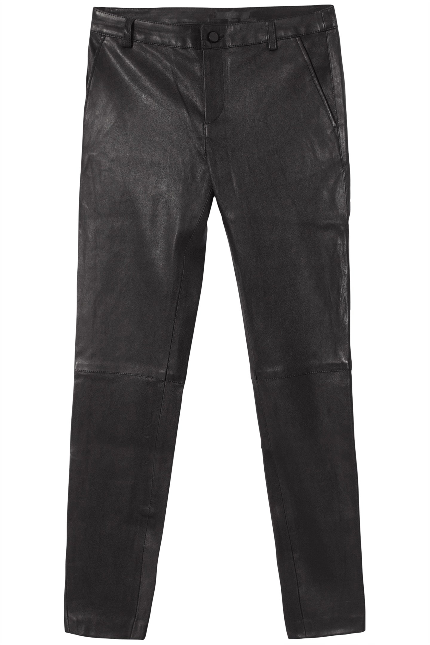 BLACK LAMBSKIN TROUSERS 4