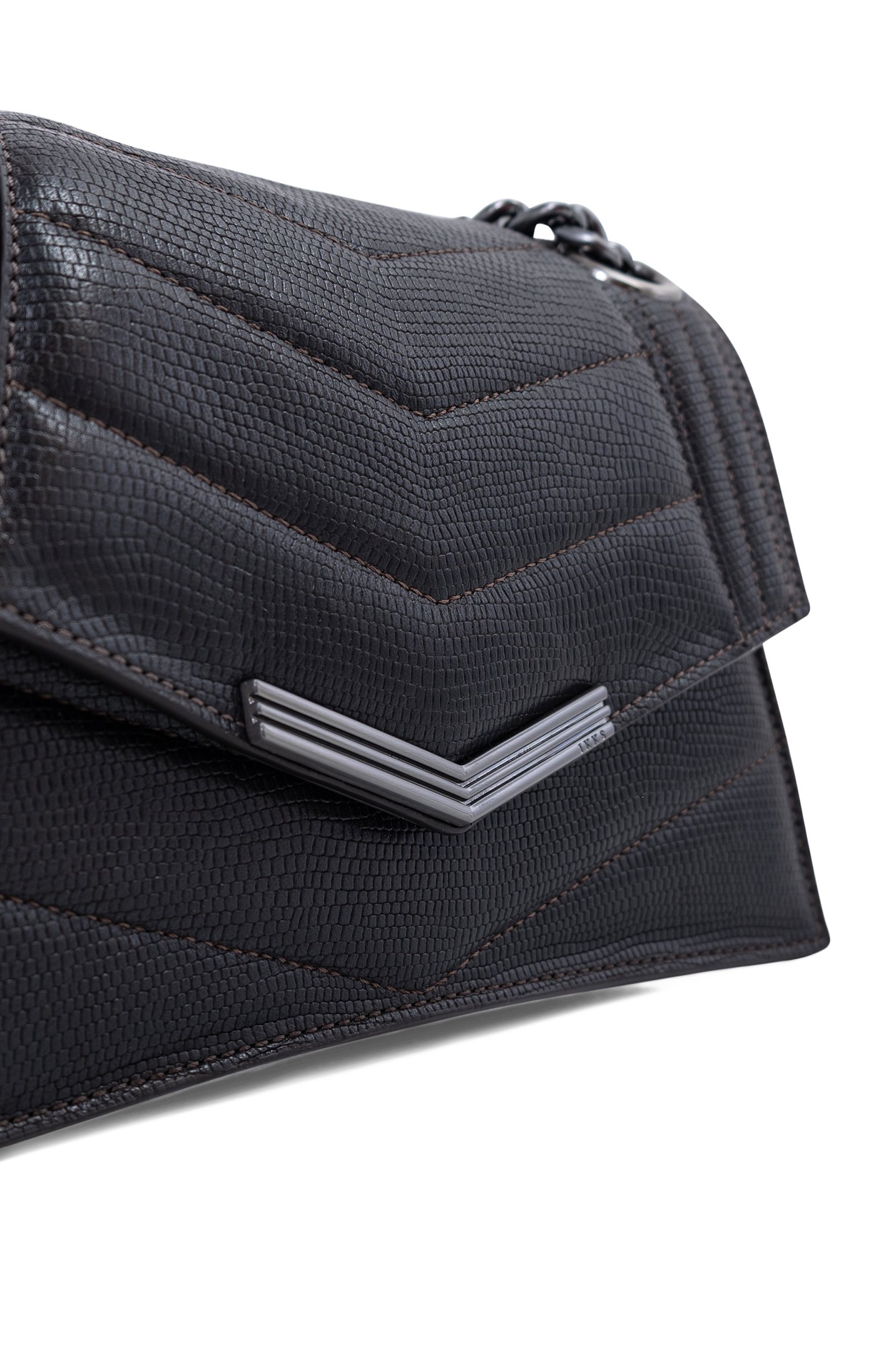 THE 1. ITALY EMBOSSED LEATHER CHOCO 5